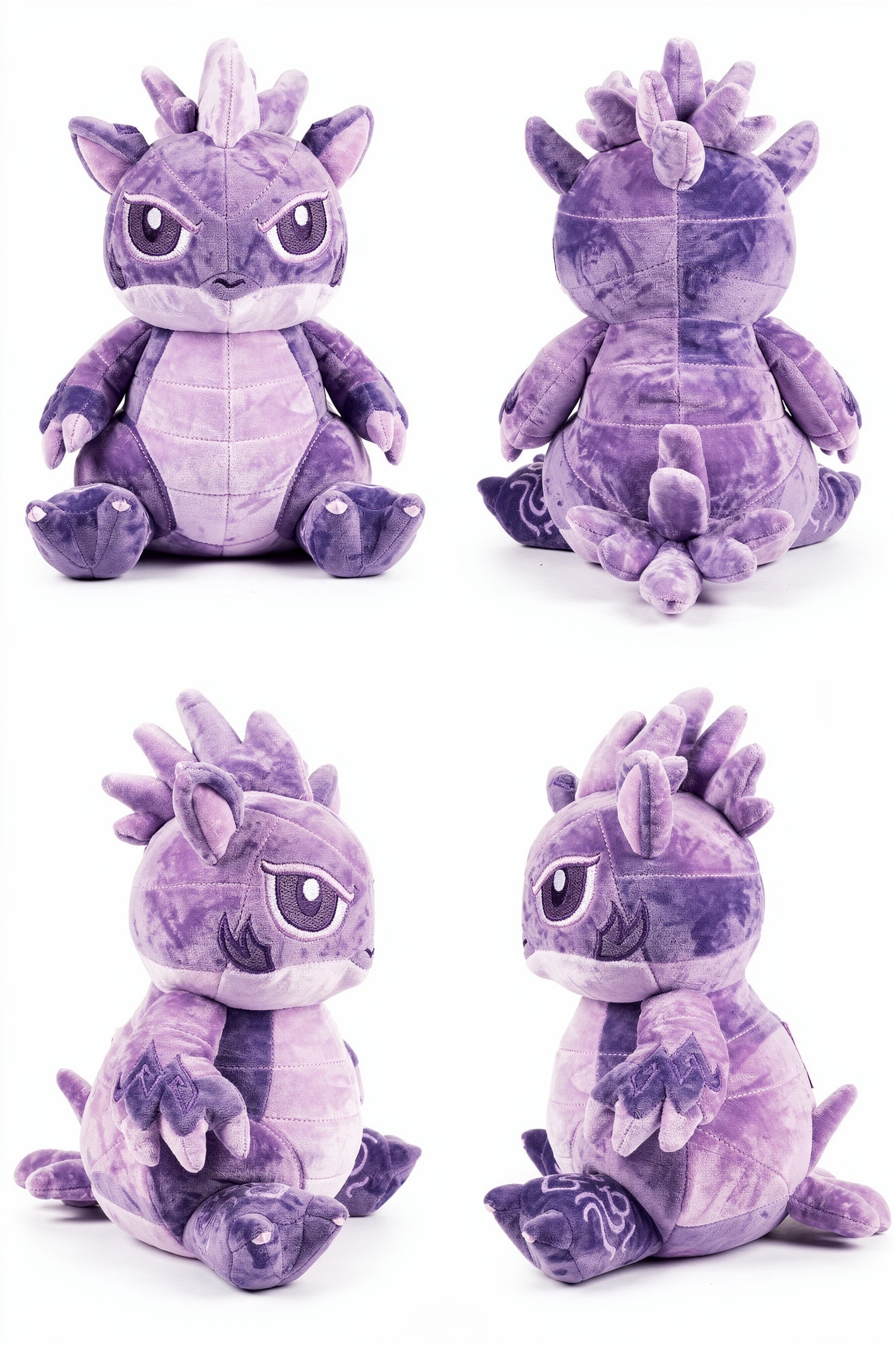 Amethyst Pyre - Adorable plush monster illustration