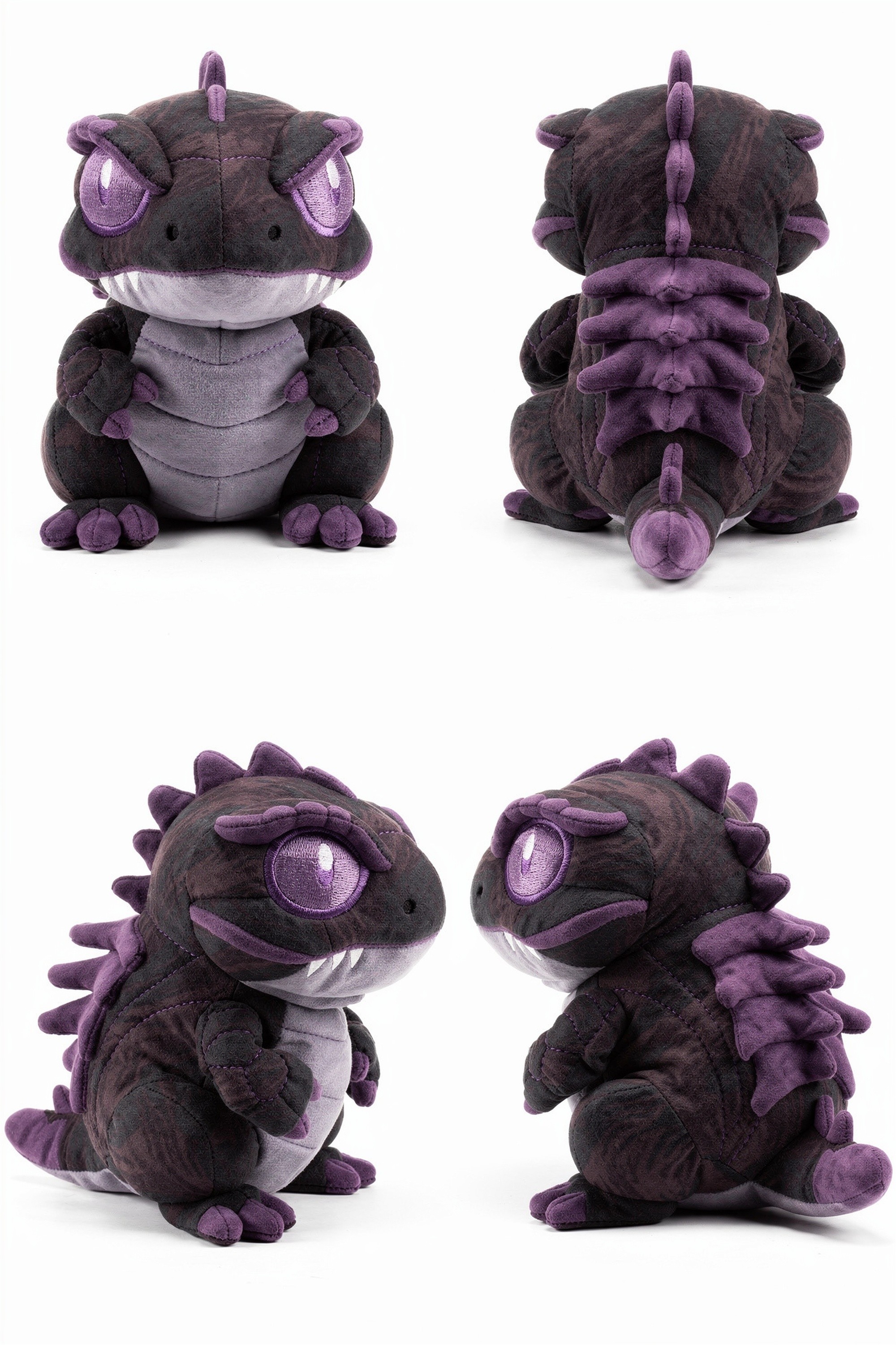 Amethyst Weaver - Adorable plush monster illustration