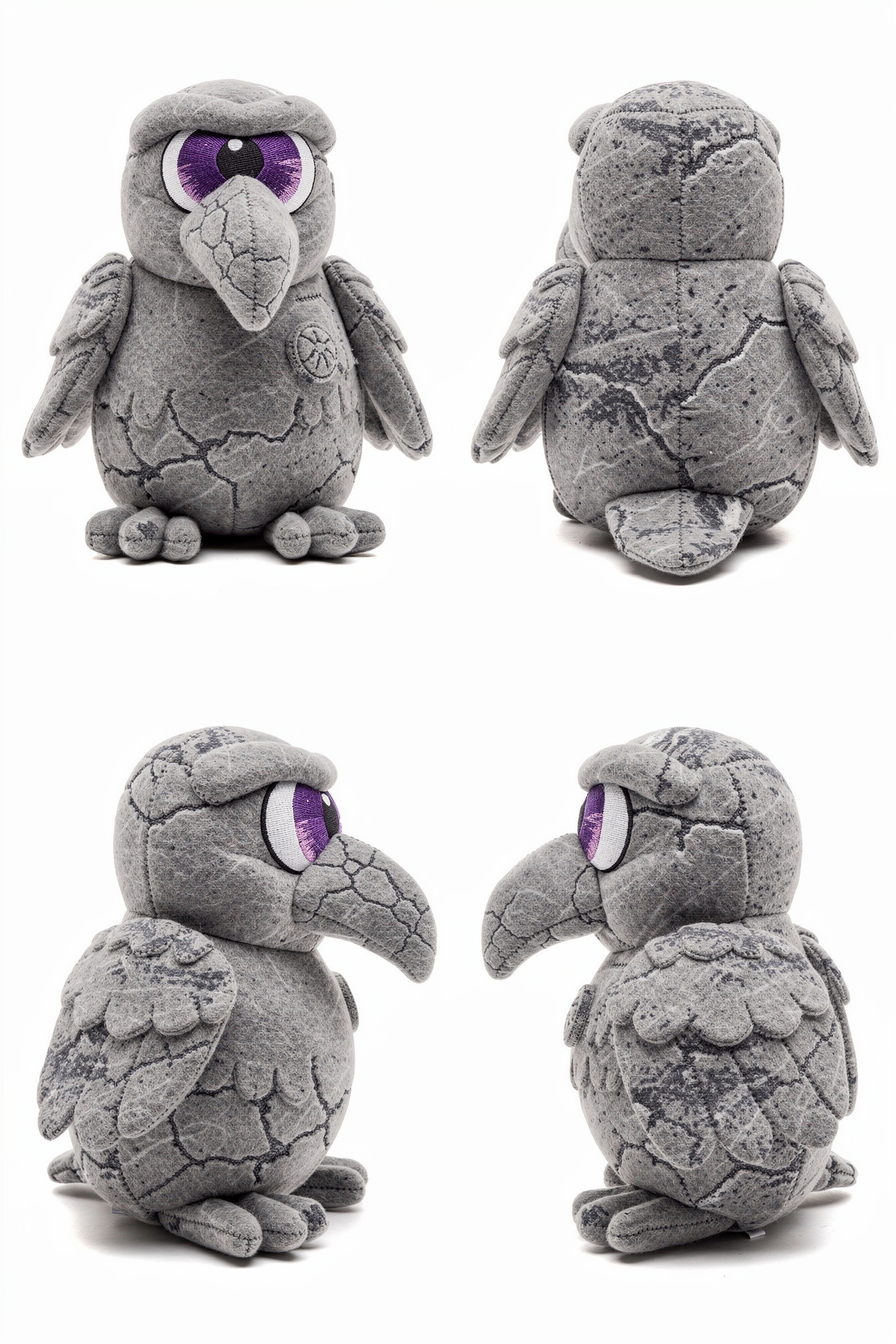 Astrals Gaze - Adorable plush monster illustration