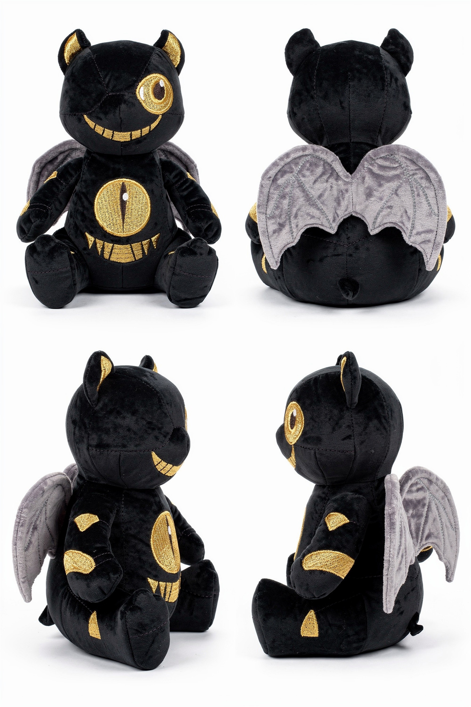 Aurelight Nosferatu - Adorable plush monster illustration