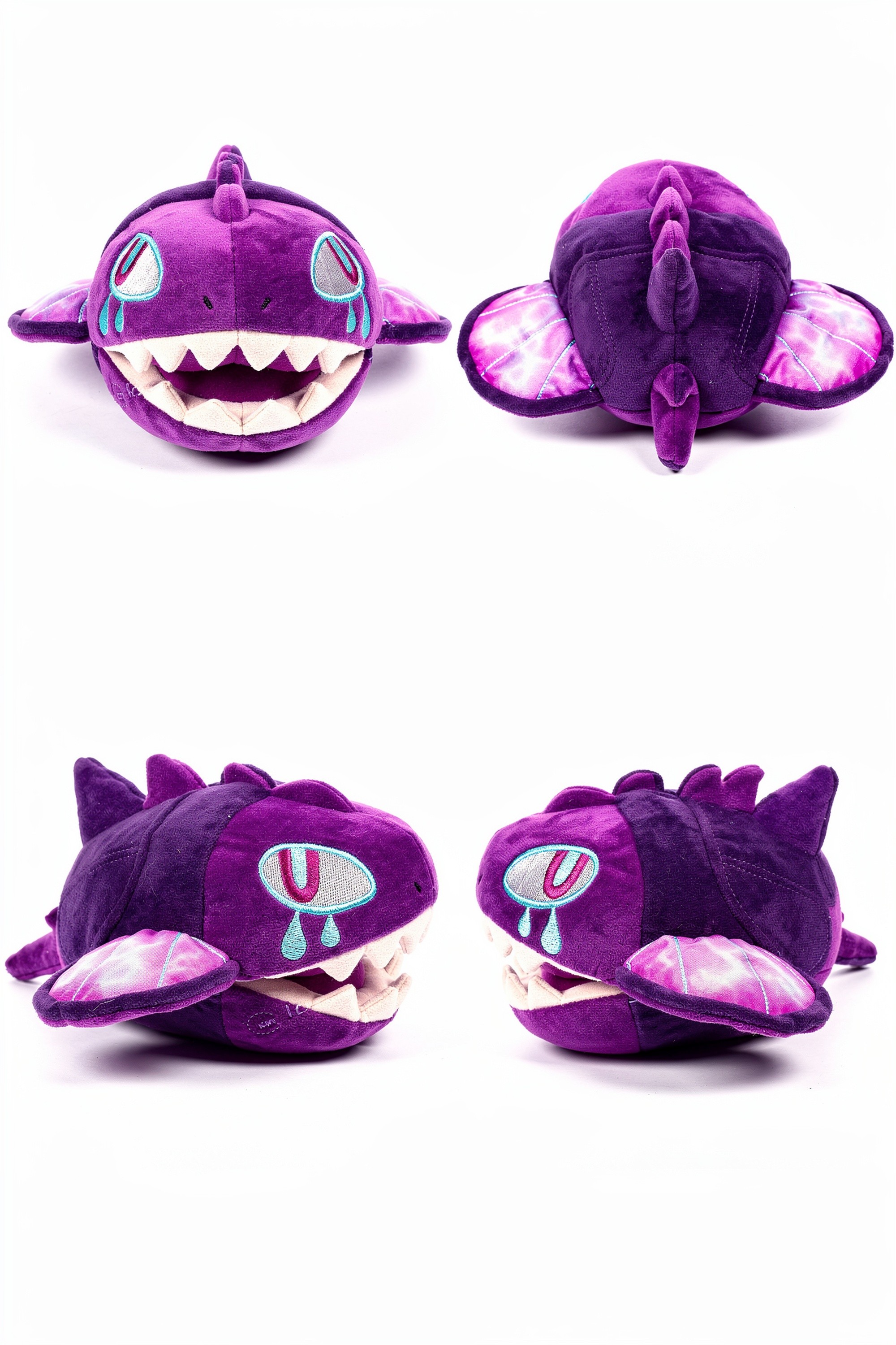Barb Glider - Adorable plush monster illustration