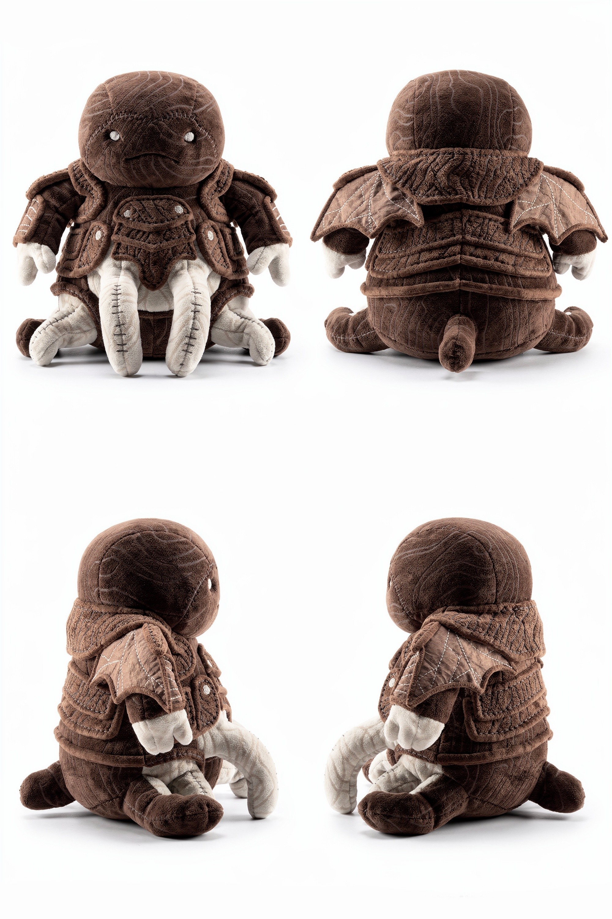Barkshroud Leviathan - Adorable plush monster illustration