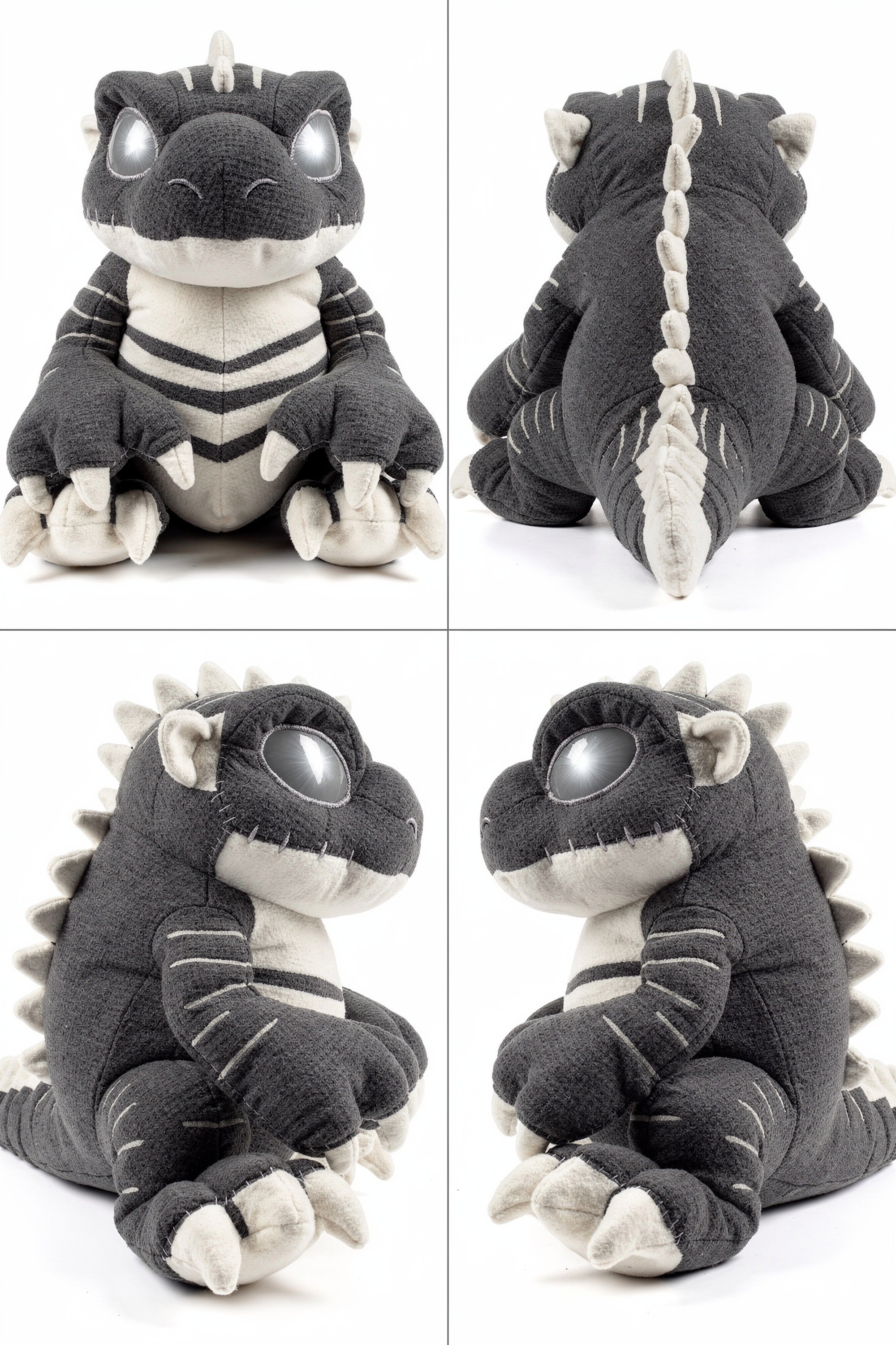 Bone Seraph - Adorable plush monster illustration