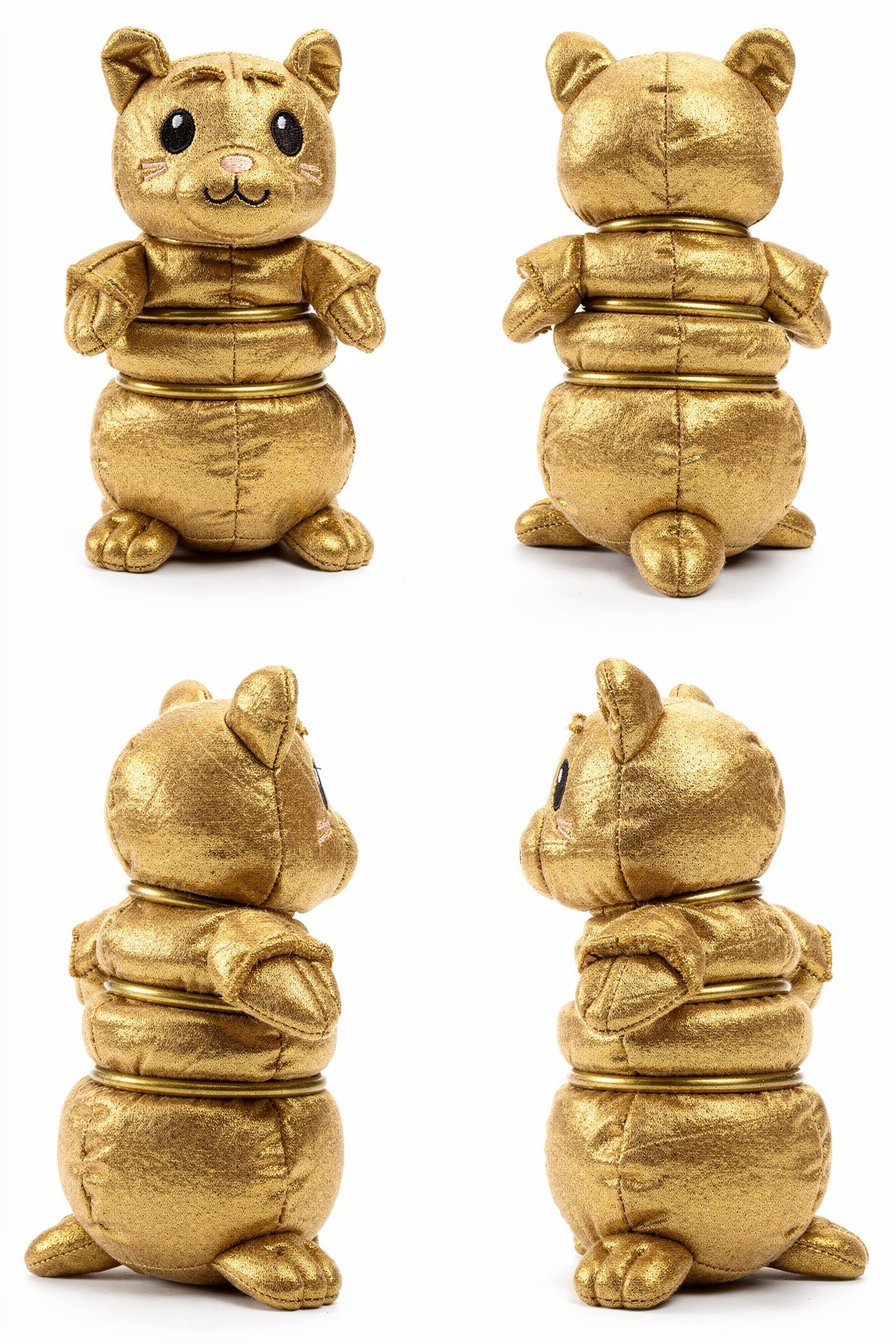 Brass Spiracle - Adorable plush monster illustration