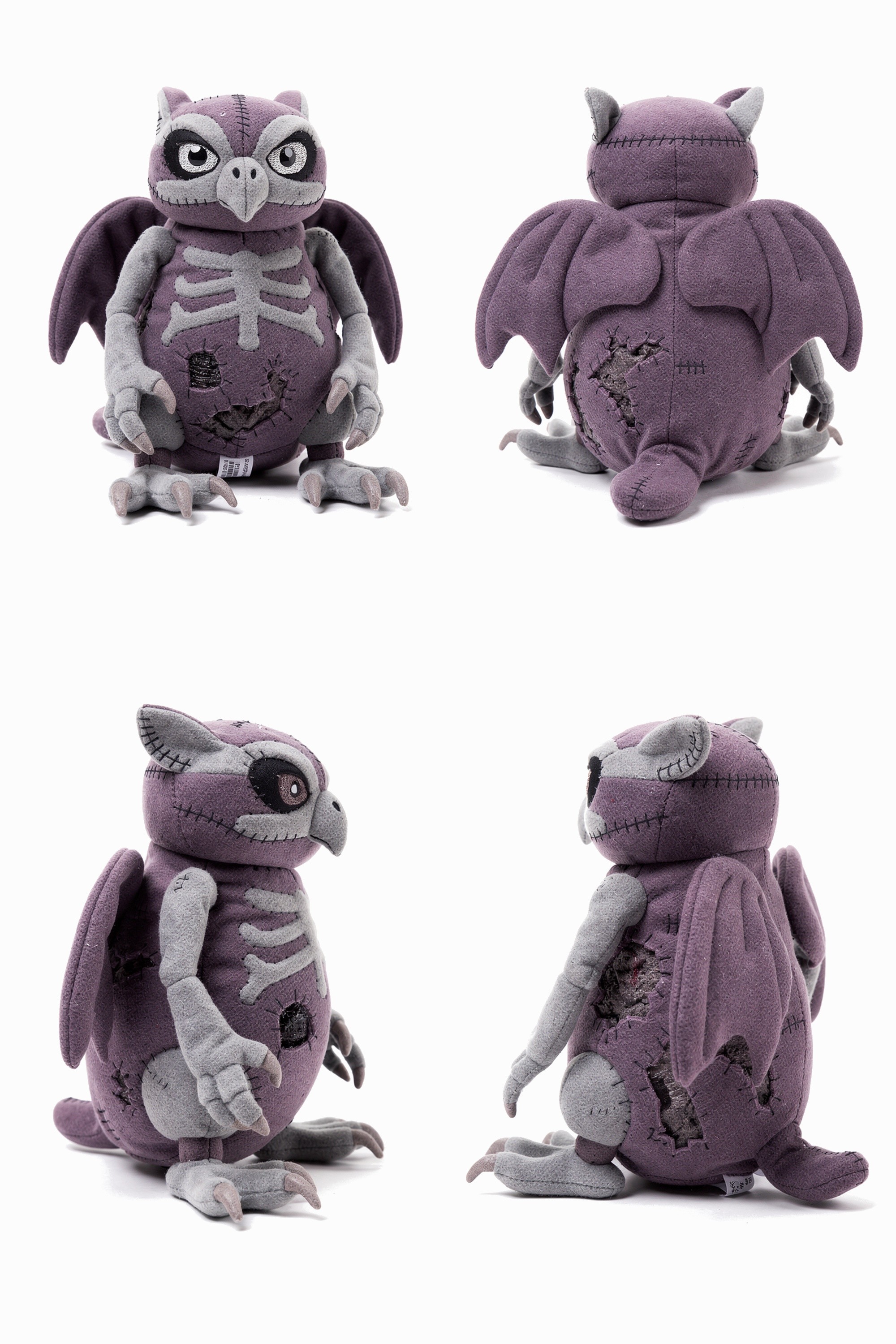 Carrion Flitter - Adorable plush monster illustration