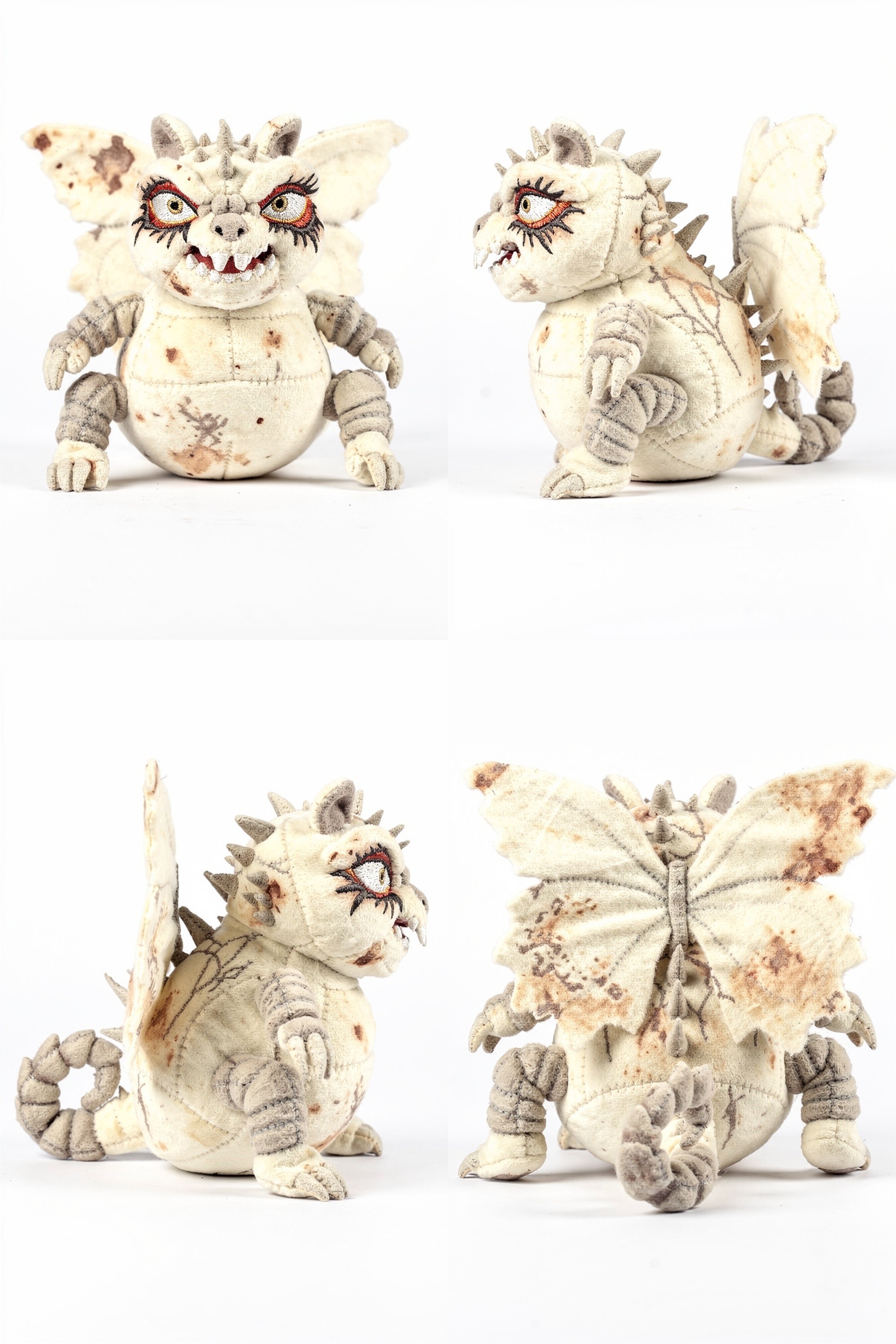 Carrion Flutter - Adorable plush monster illustration