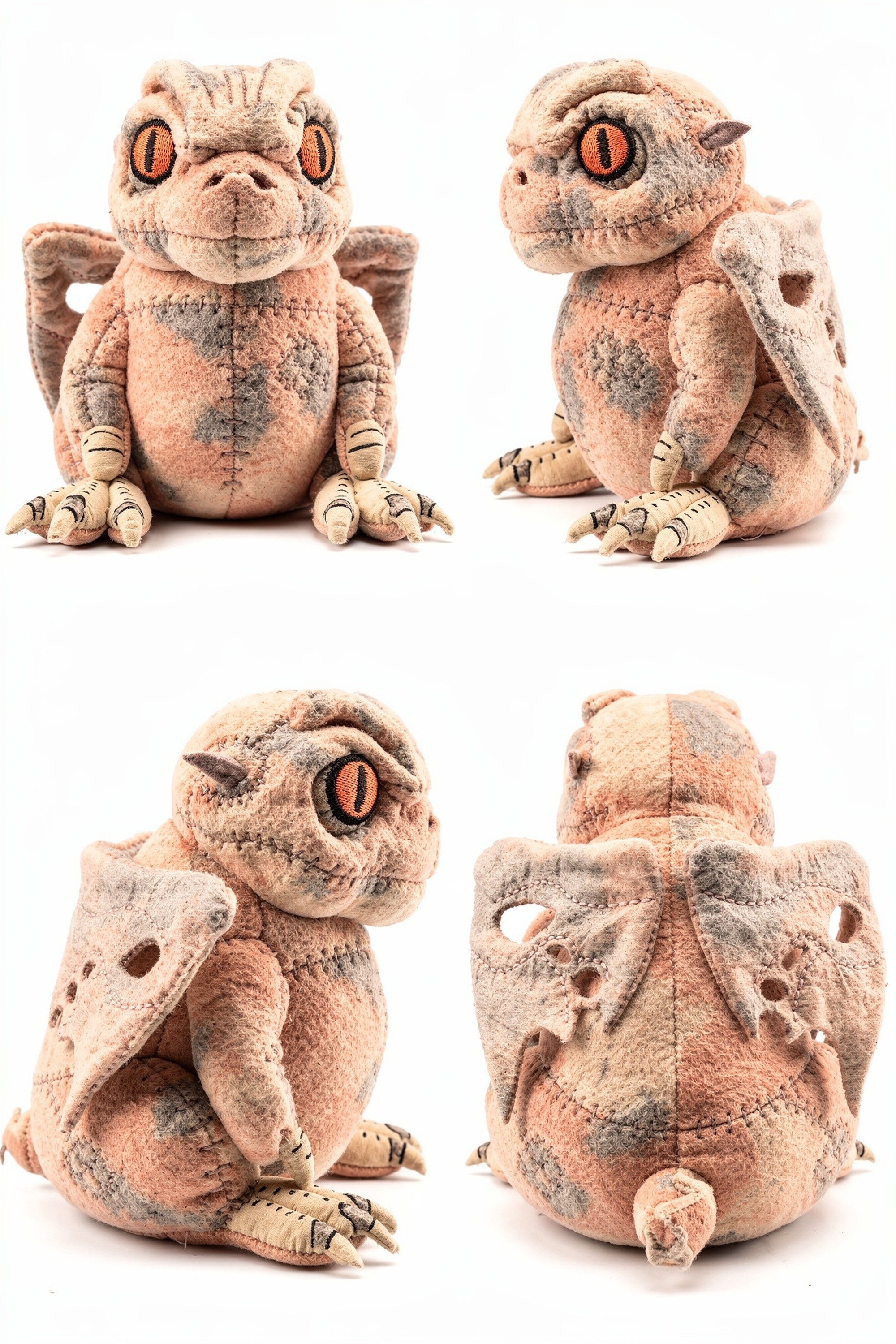 Carrion Fury - Adorable plush monster illustration