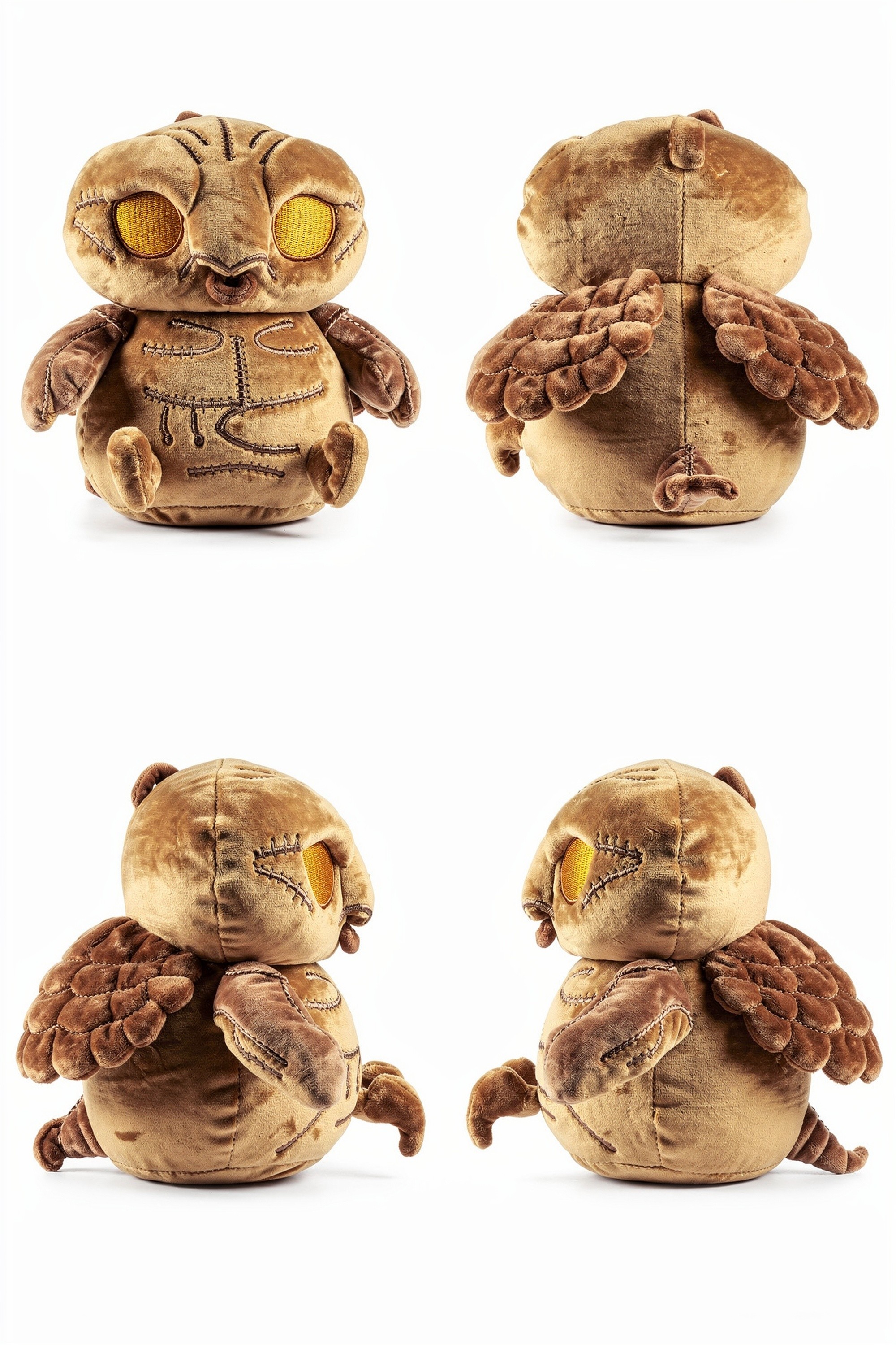 Carrion Glide - Adorable plush monster illustration