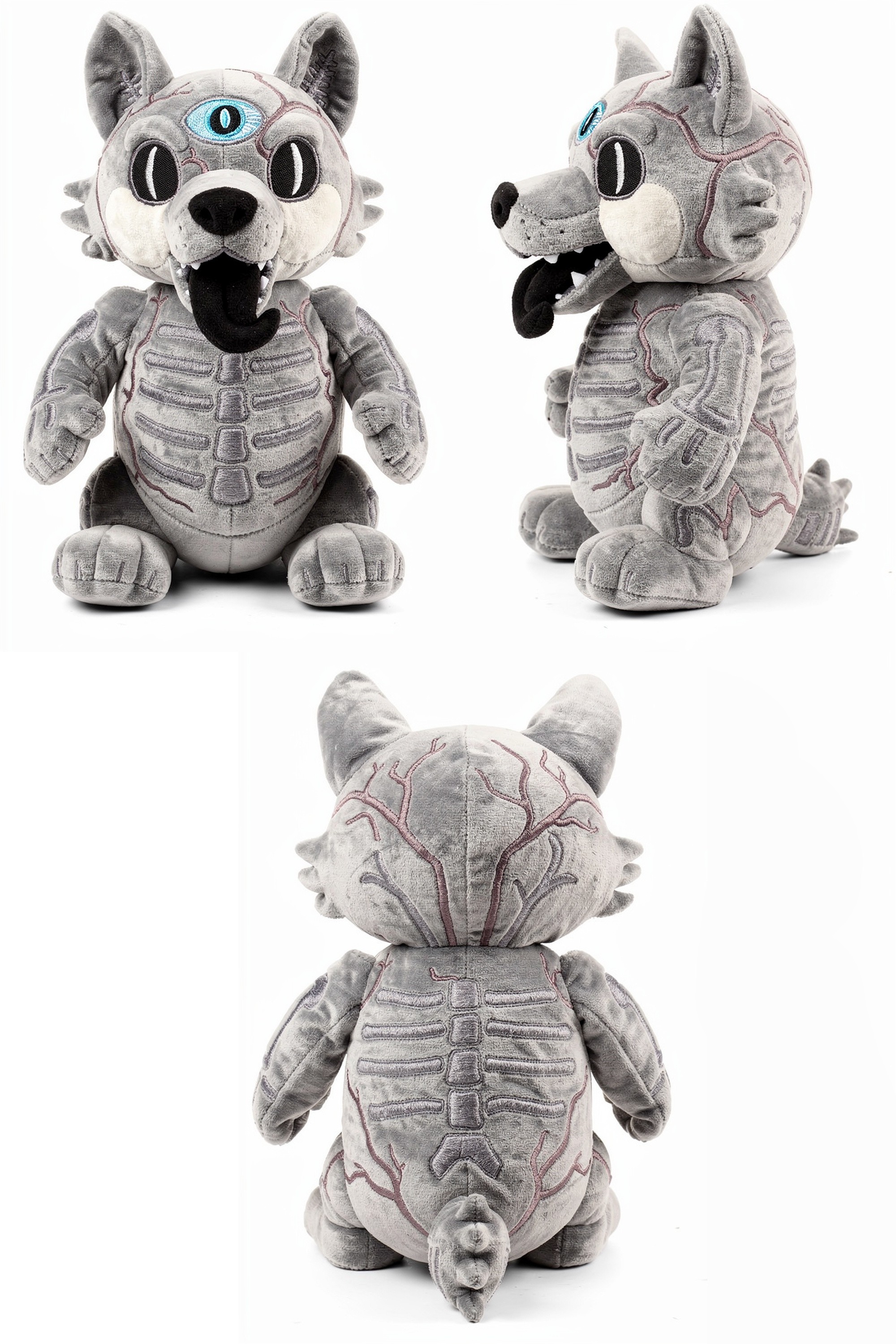 Carrion Prowler - Adorable plush monster illustration