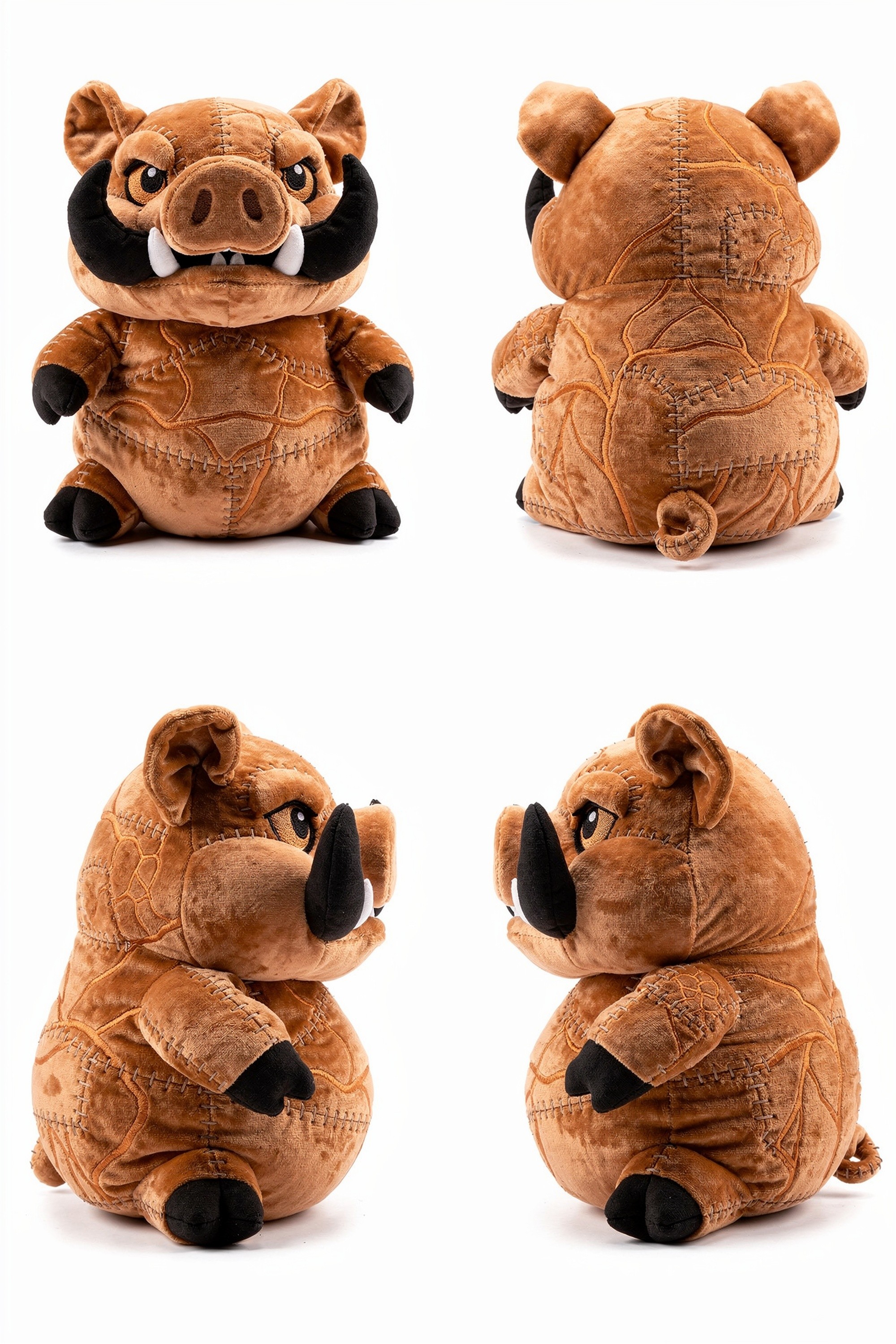 Carrion Rooter - Adorable plush monster illustration