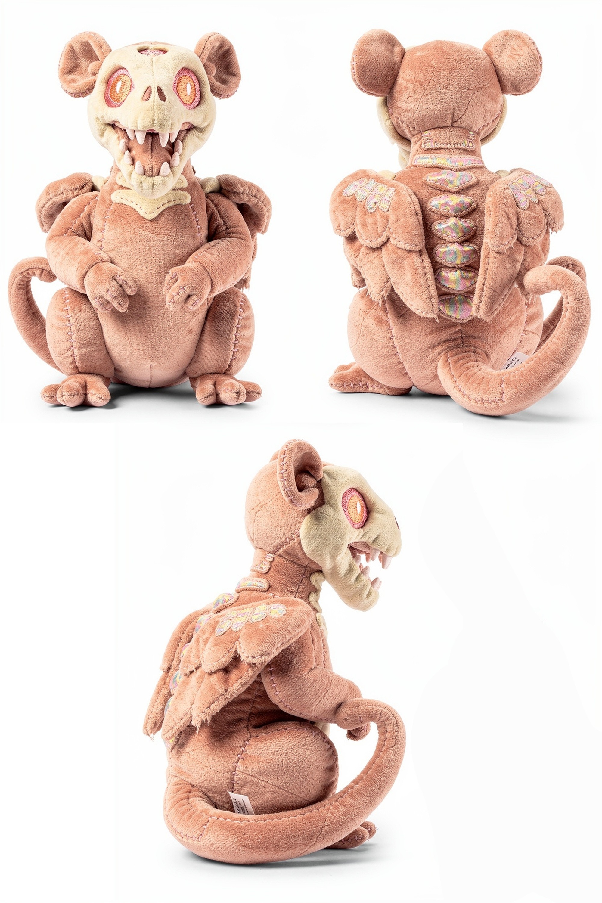 Carrion Scavenger - Adorable plush monster illustration