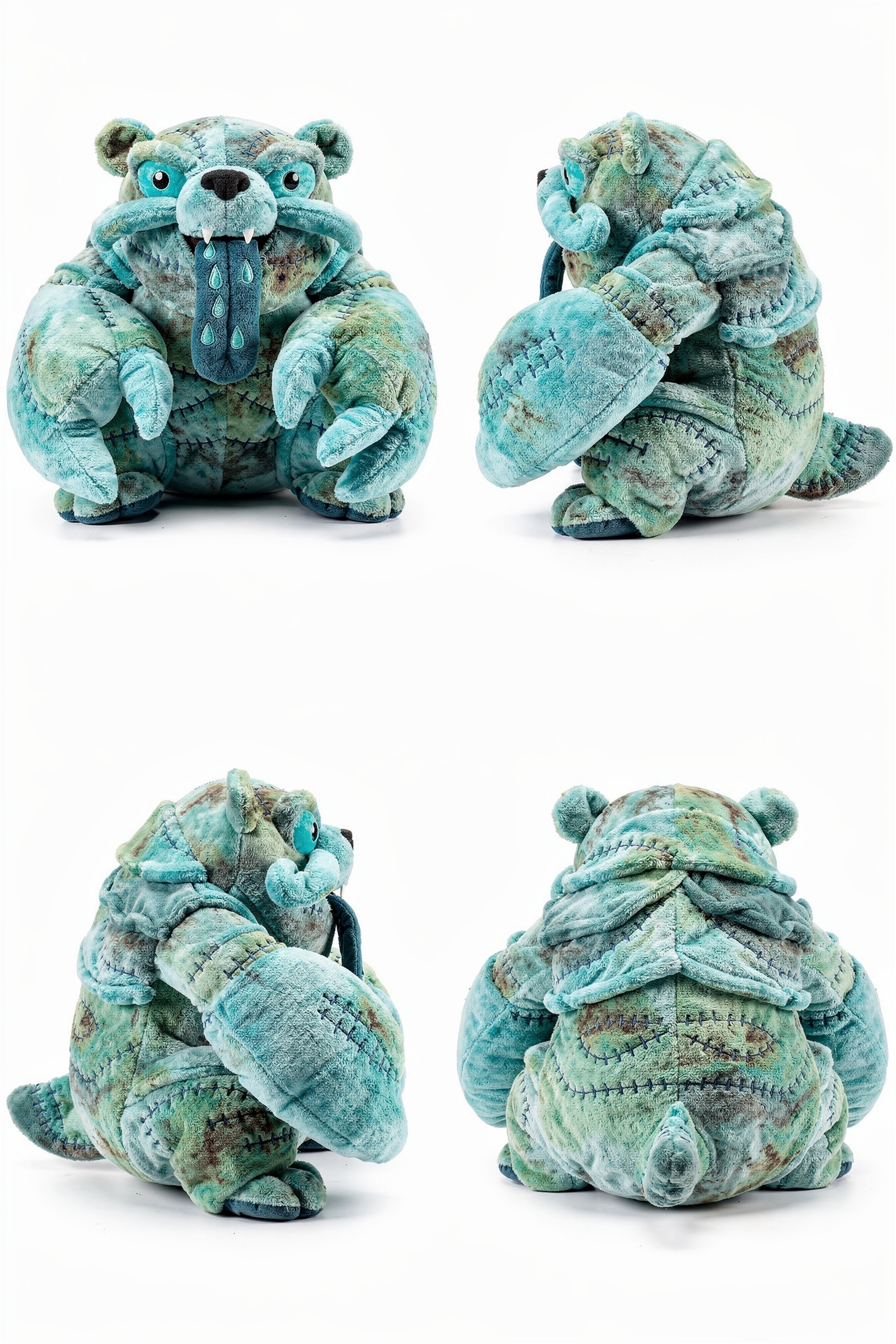 Carrion Scuttler - Adorable plush monster illustration