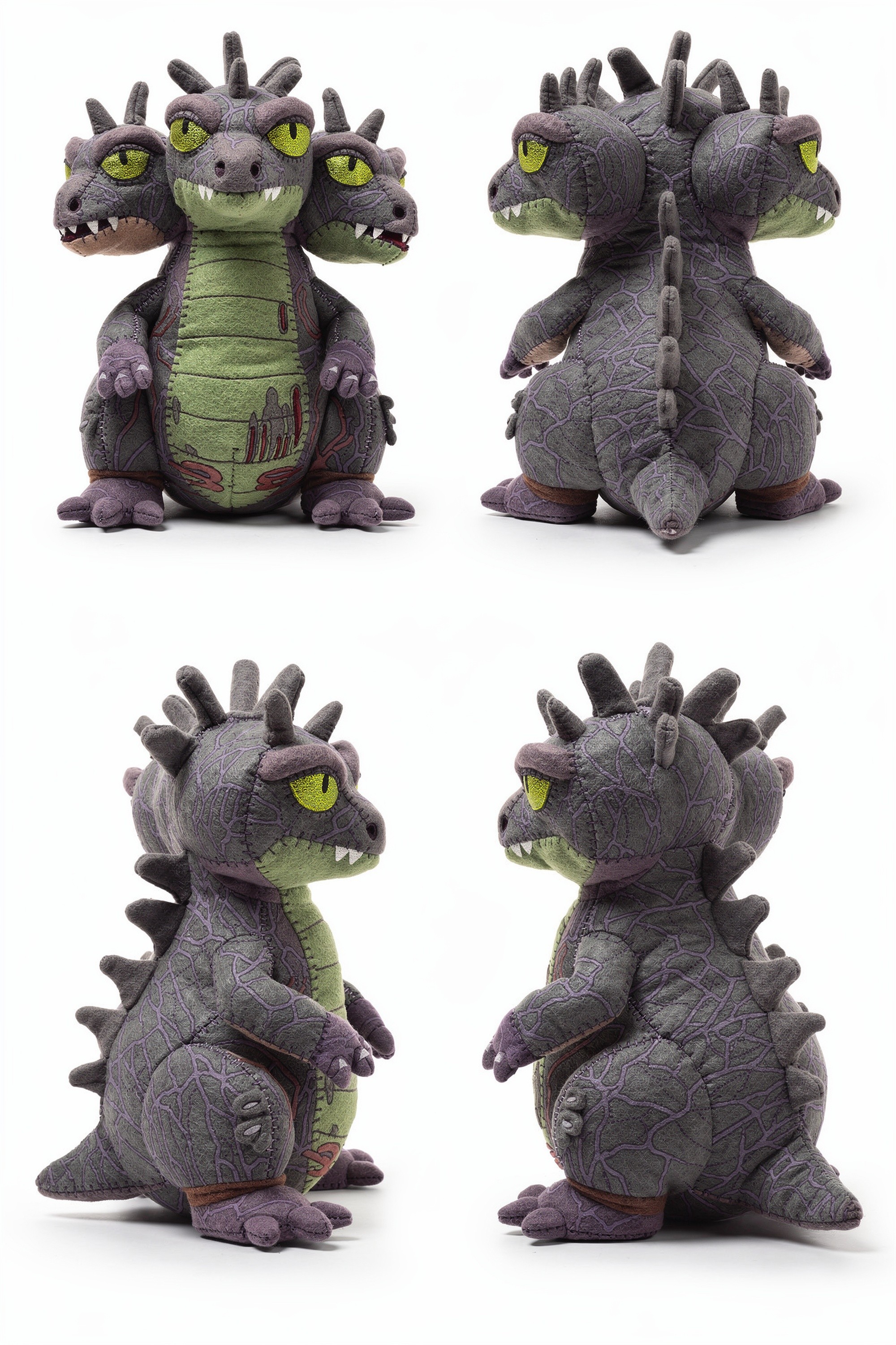 Carrion Sentinel - Adorable plush monster illustration