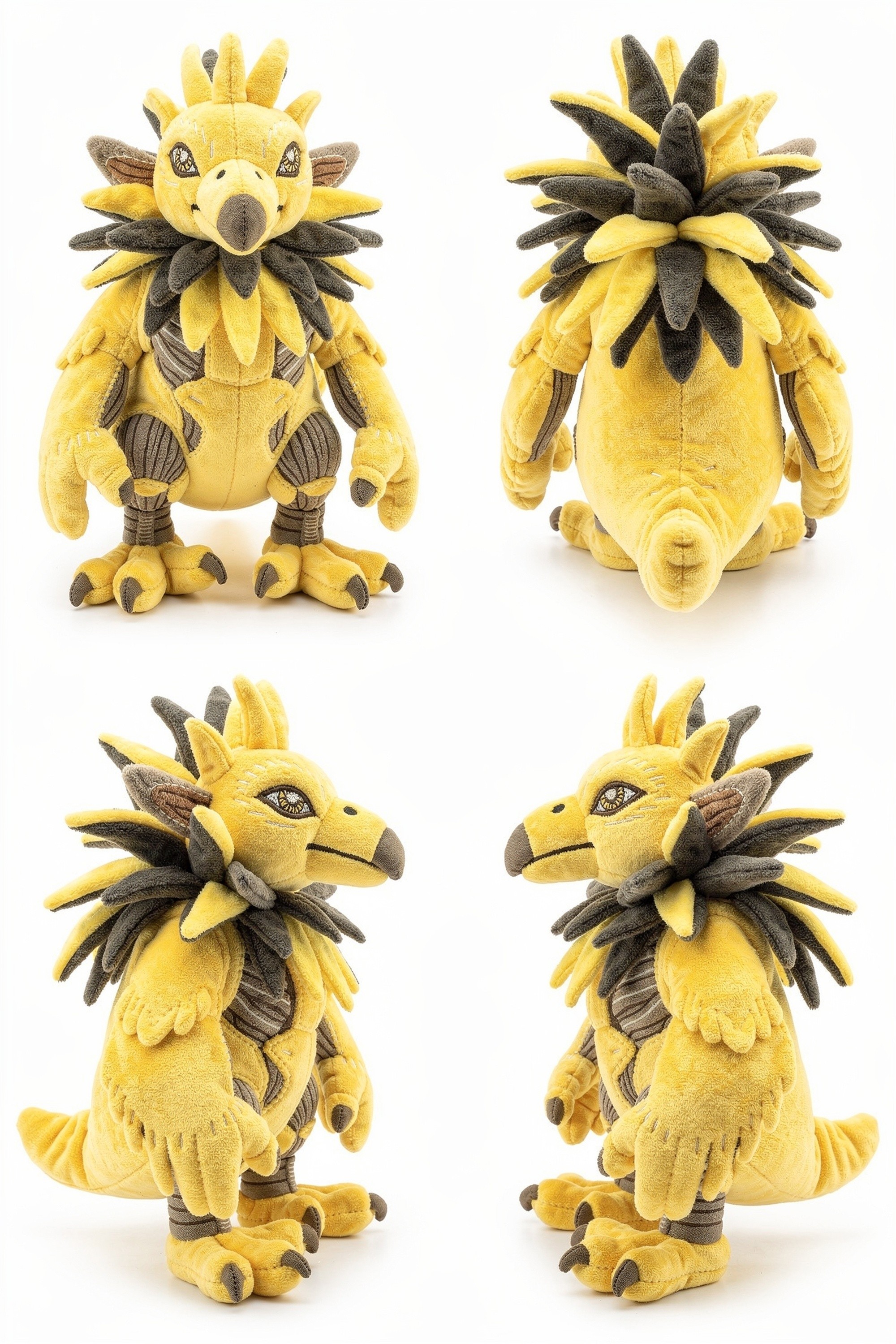 Carrion Seraph - Adorable plush monster illustration