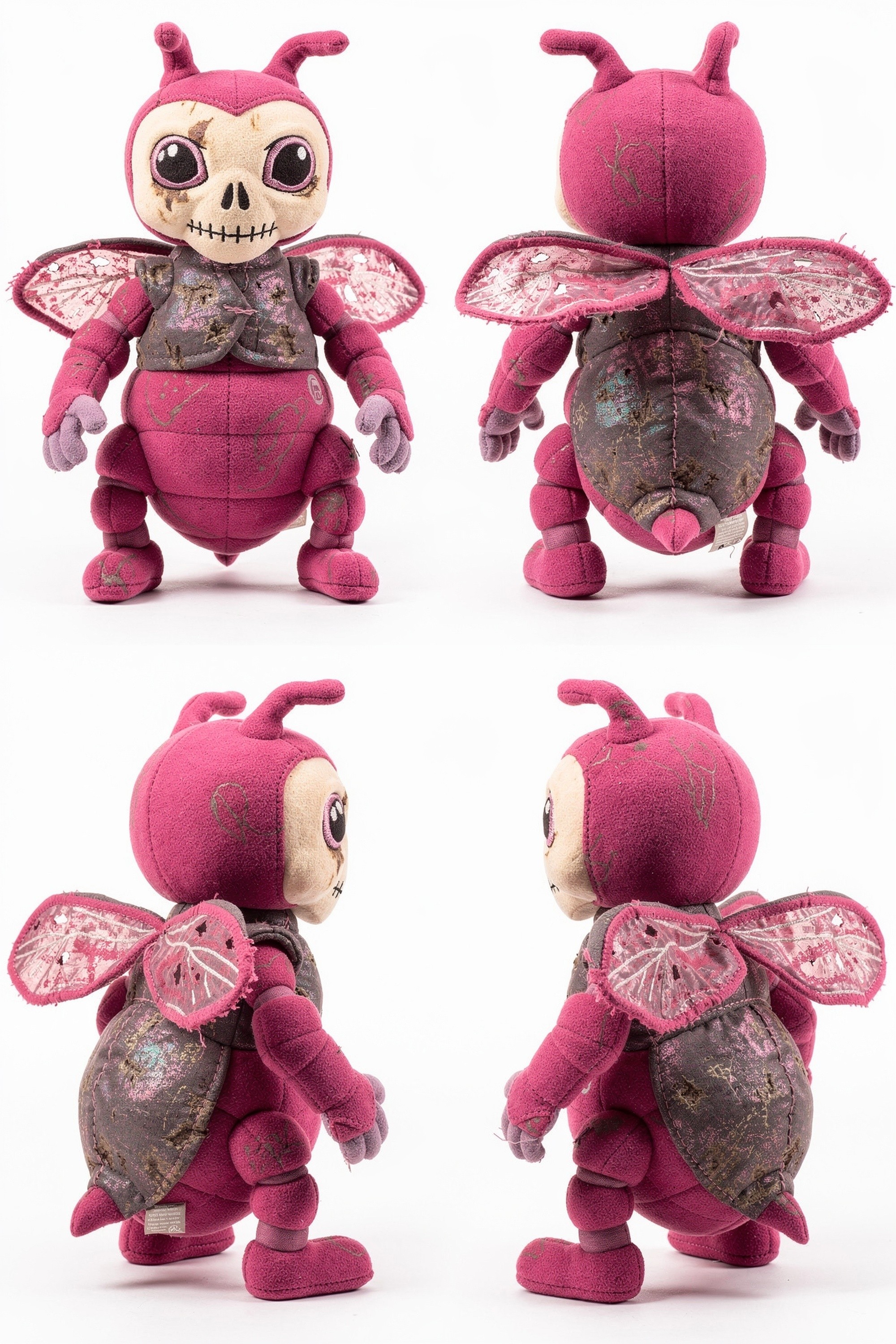 Carrion Shimmer - Adorable plush monster illustration