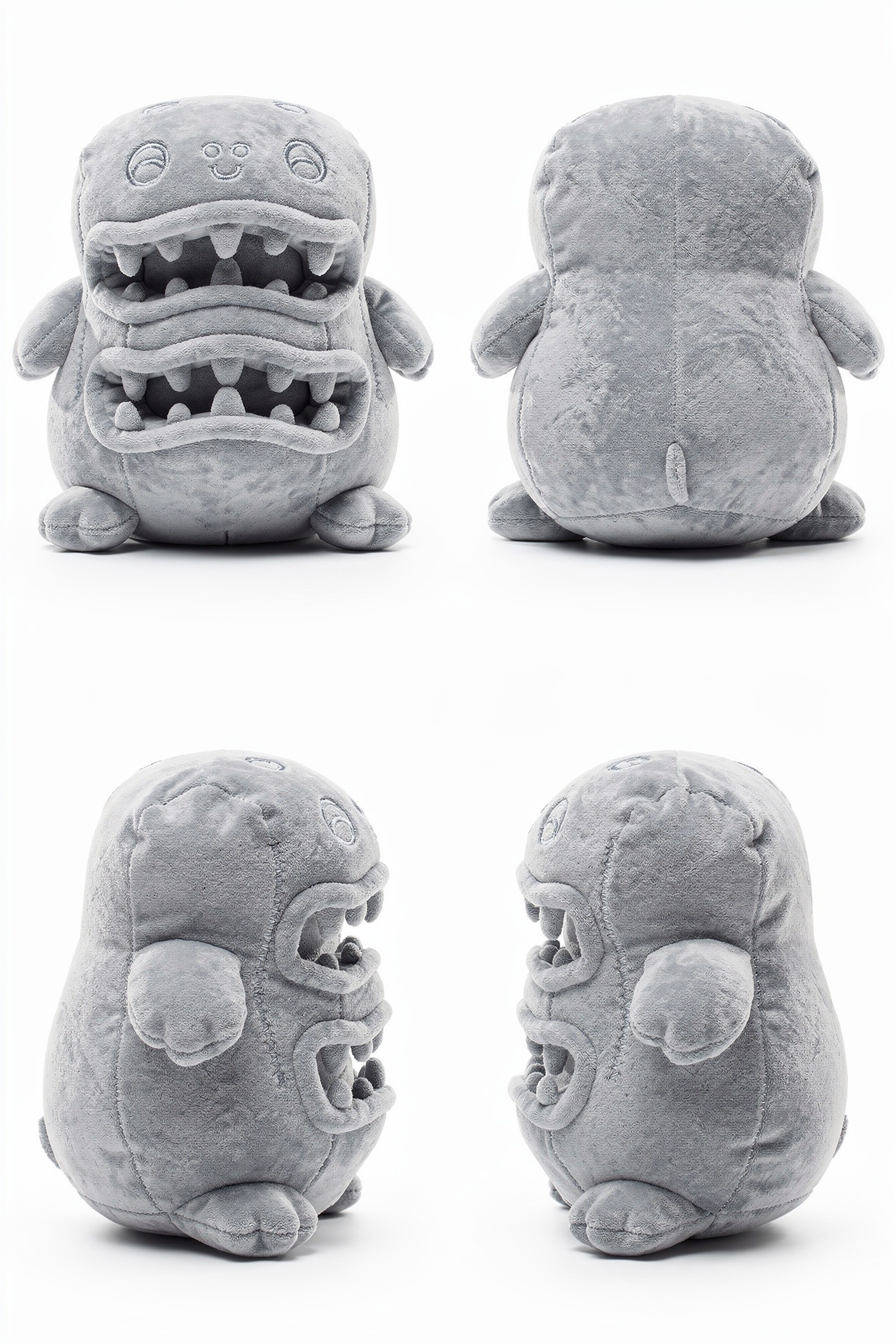 Cerulean Void - Adorable plush monster illustration