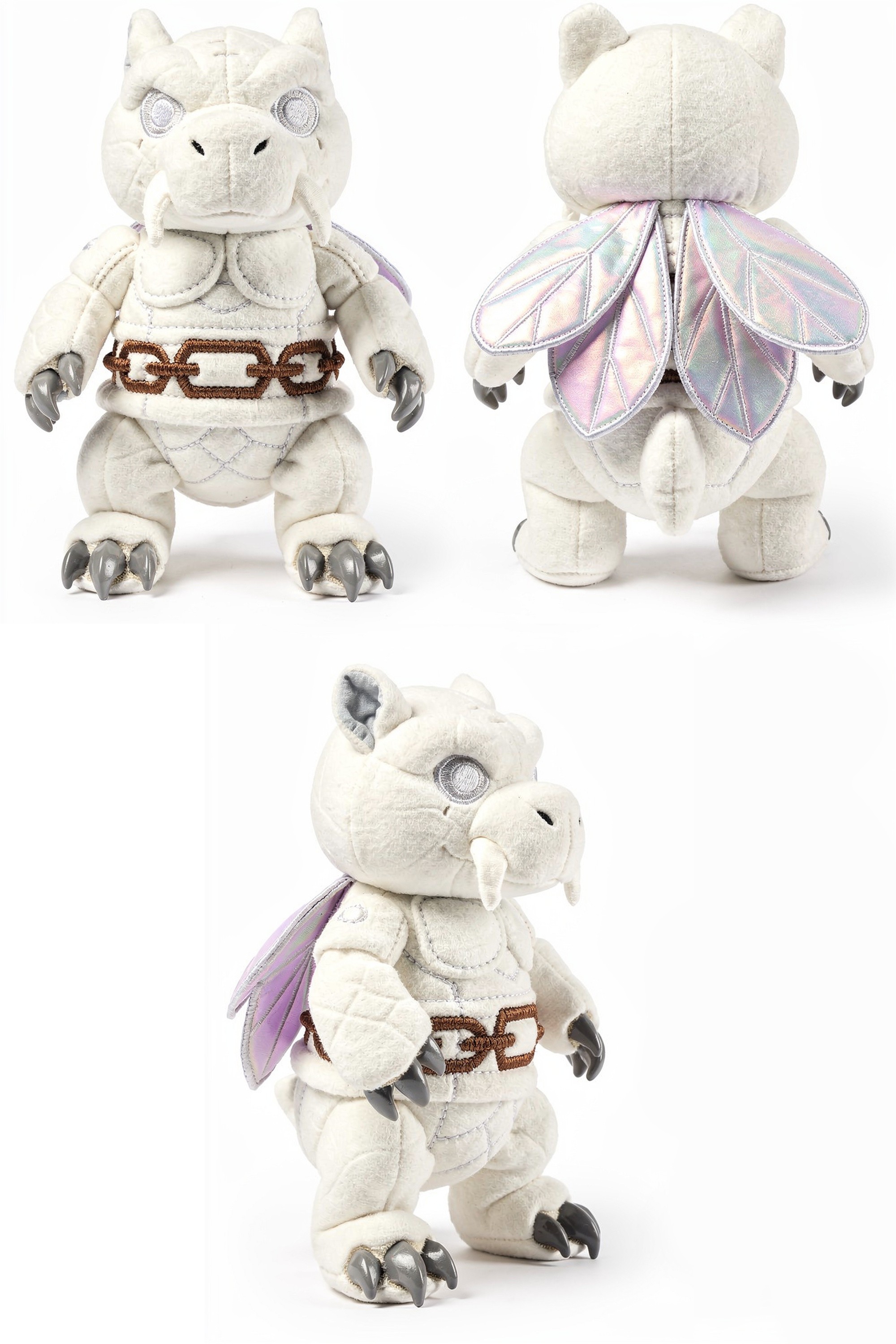 Chainwhirr - Adorable plush monster illustration