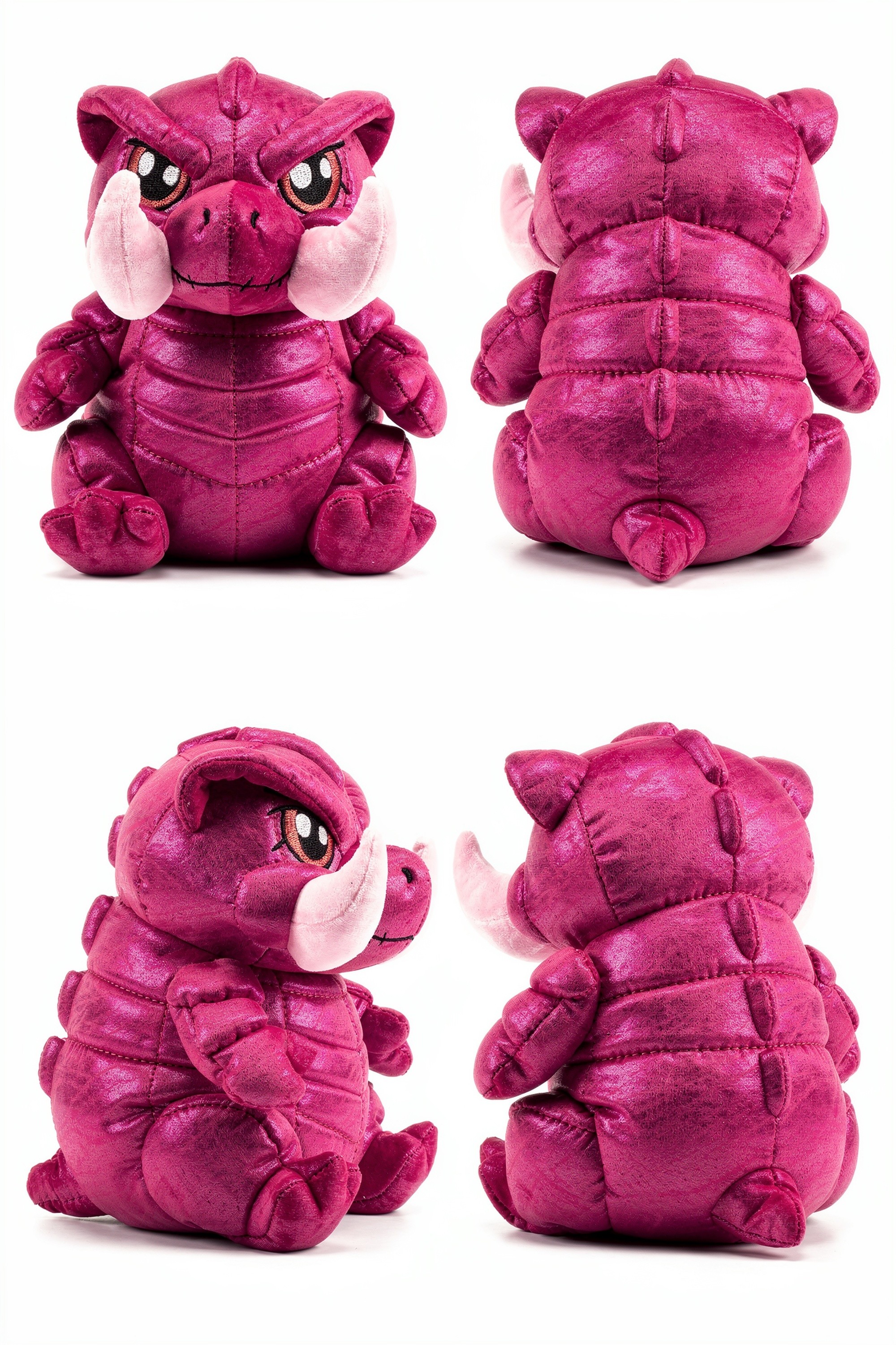 Chitin Tyrant - Adorable plush monster illustration