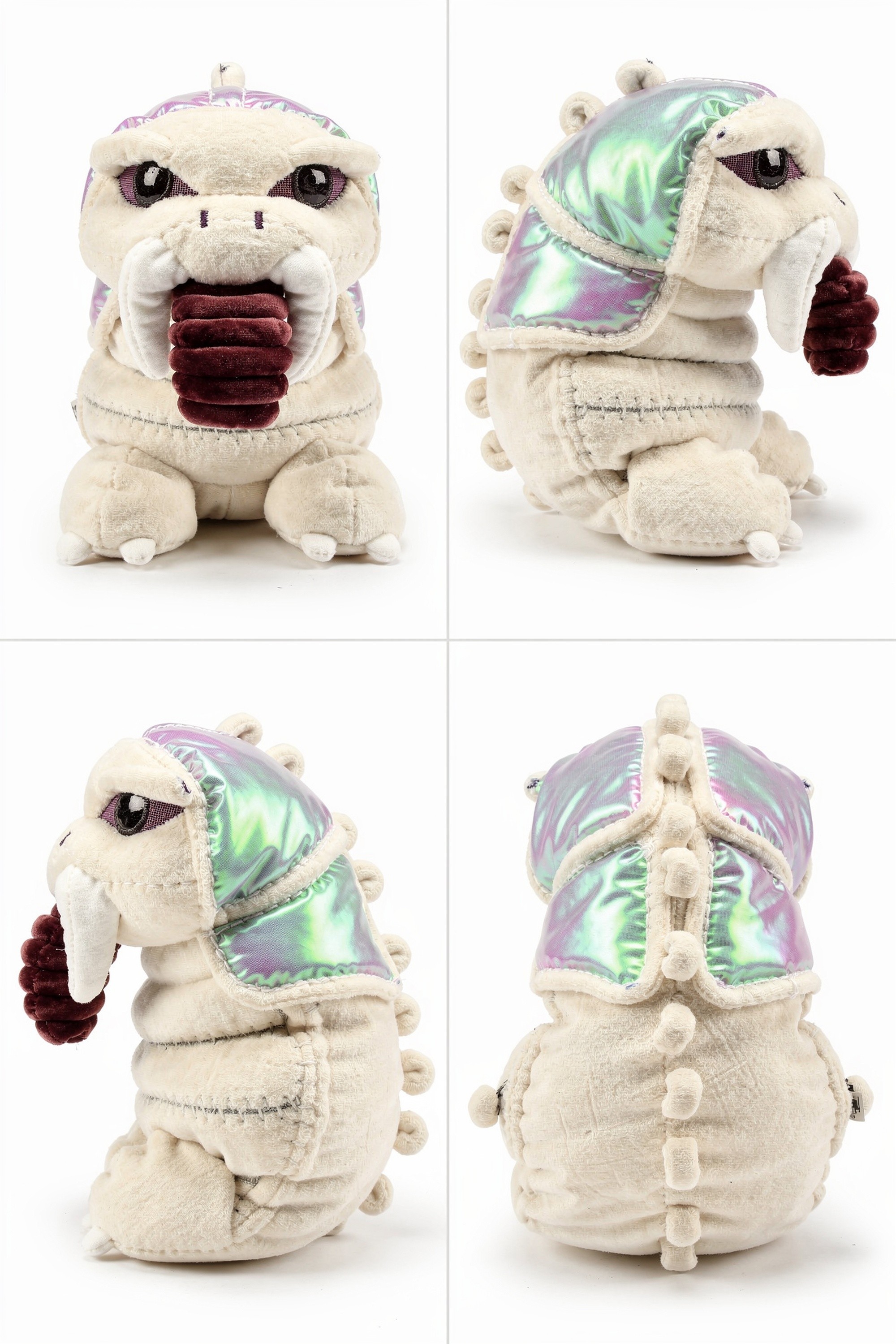 Chitinous Aperture - Adorable plush monster illustration