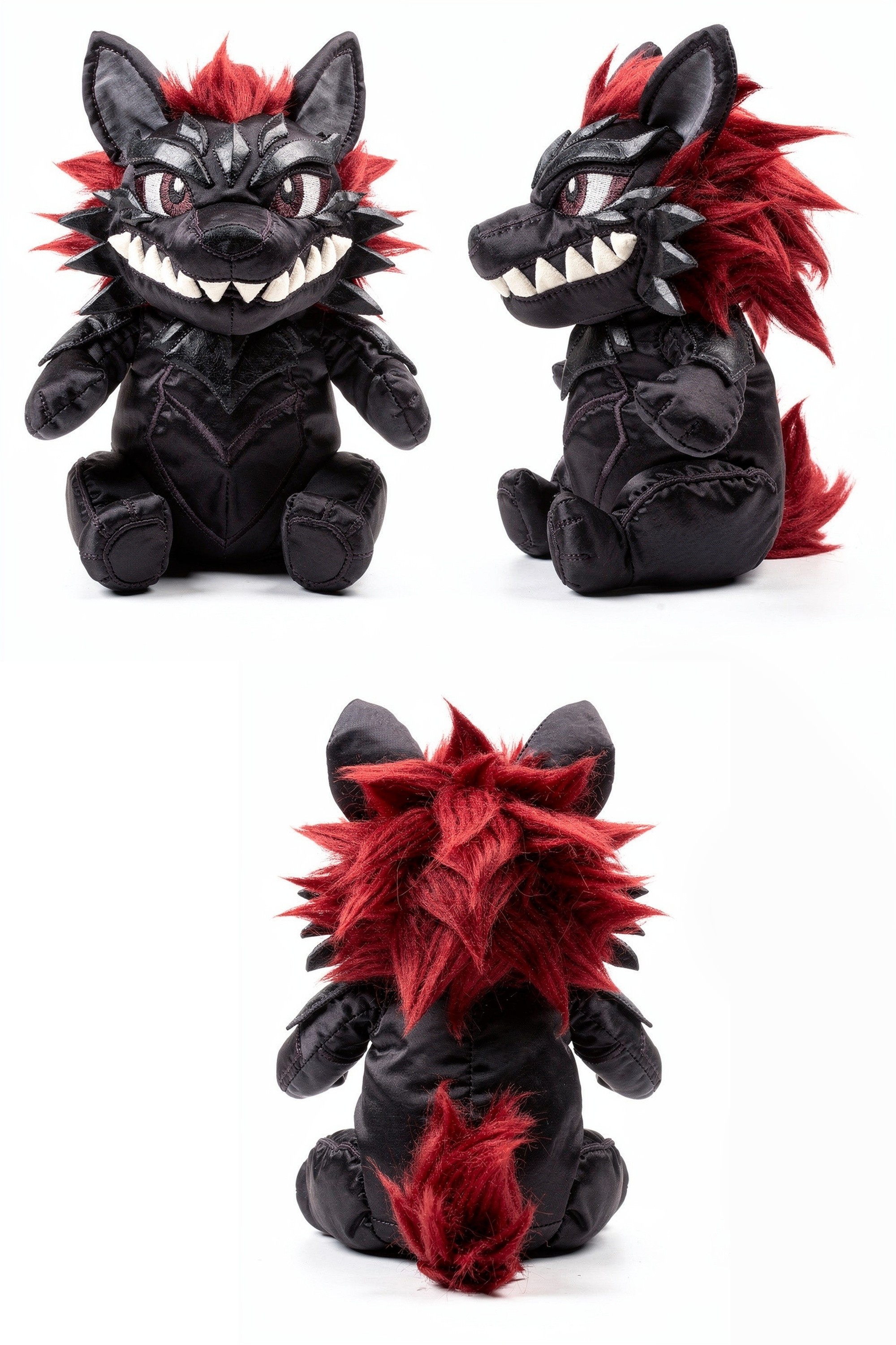 Chrysaline Blight - Adorable plush monster illustration