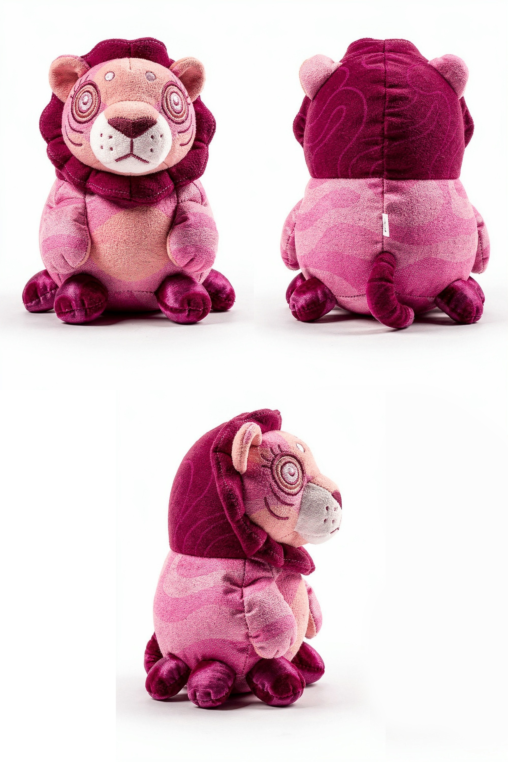 Chrysaline Sentinel - Adorable plush monster illustration