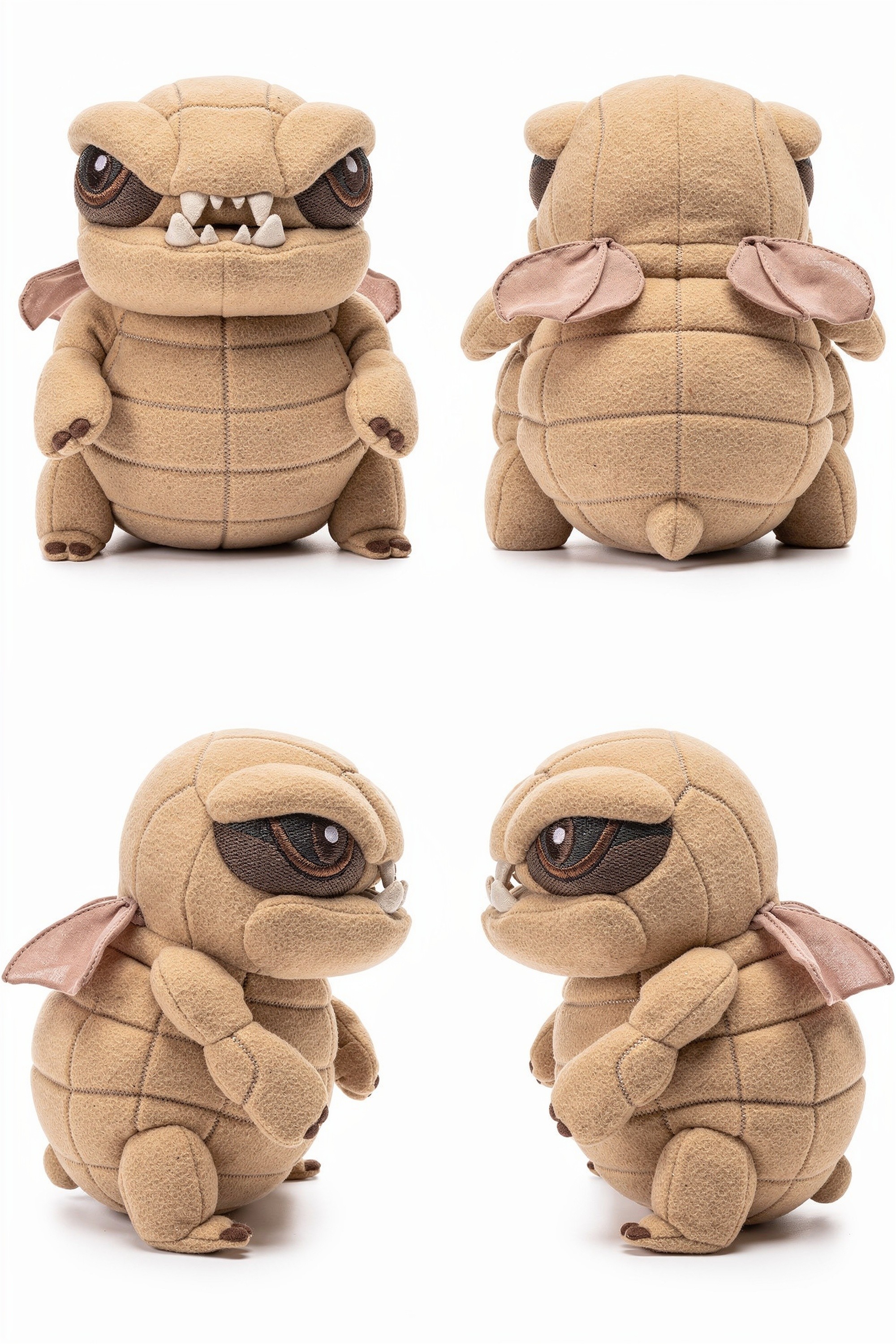 Chrysalis Maw - Adorable plush monster illustration