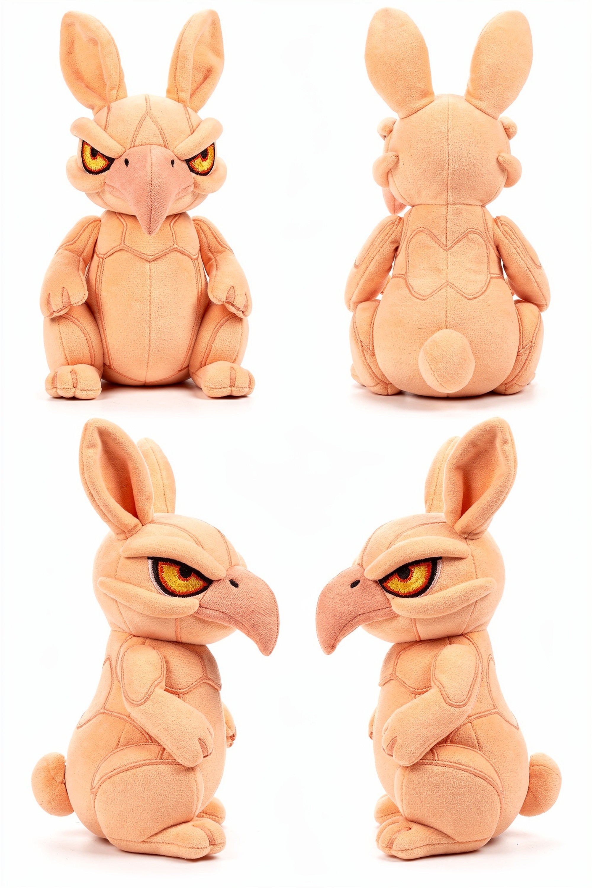 Cinderhare - Adorable plush monster illustration