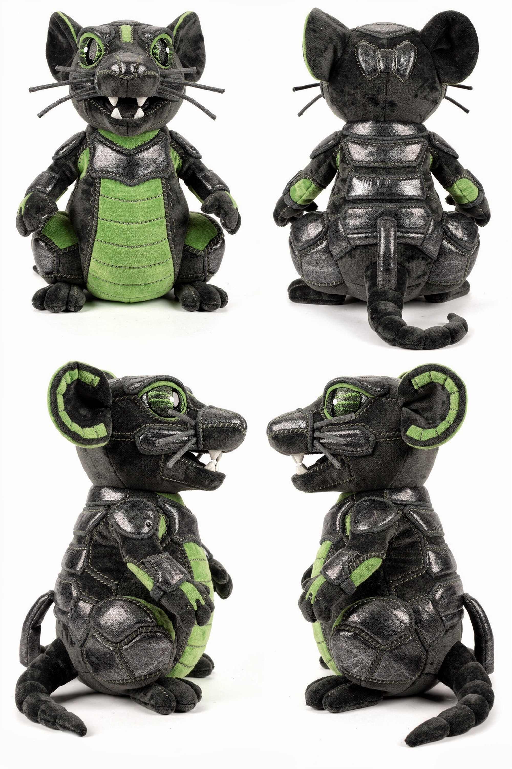 Cognitum Mote - Adorable plush monster illustration