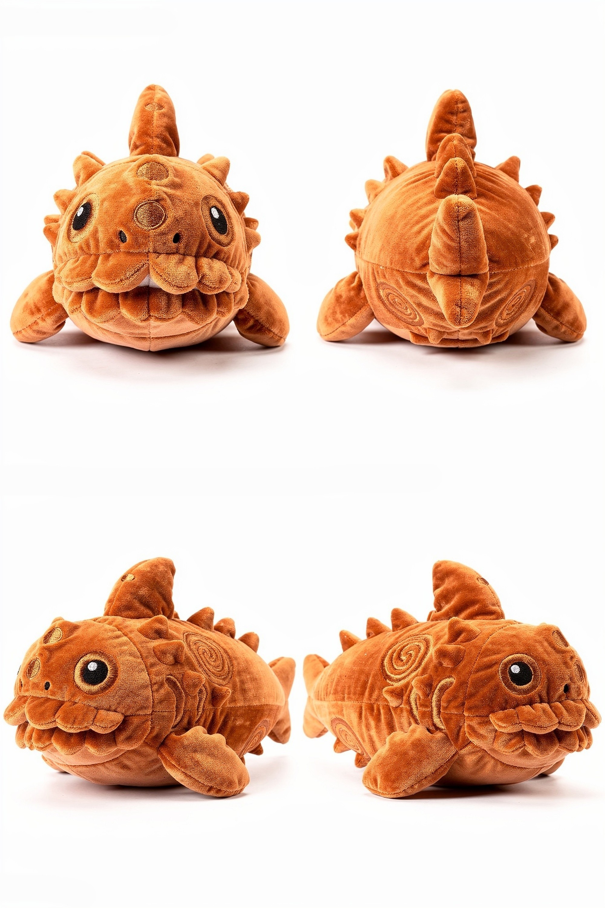 Copper Maw - Adorable plush monster illustration
