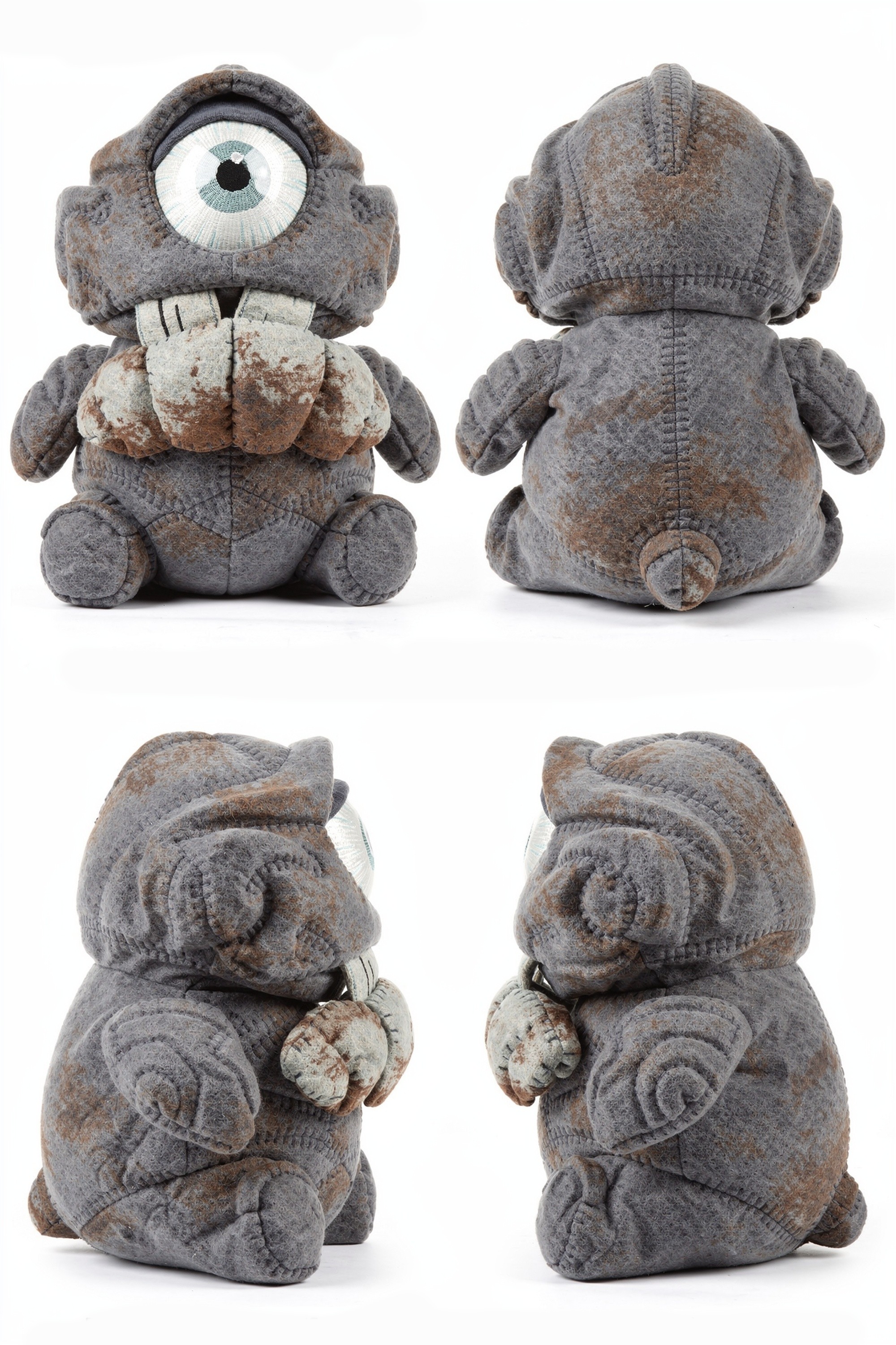 Corrosion Gaze - Adorable plush monster illustration