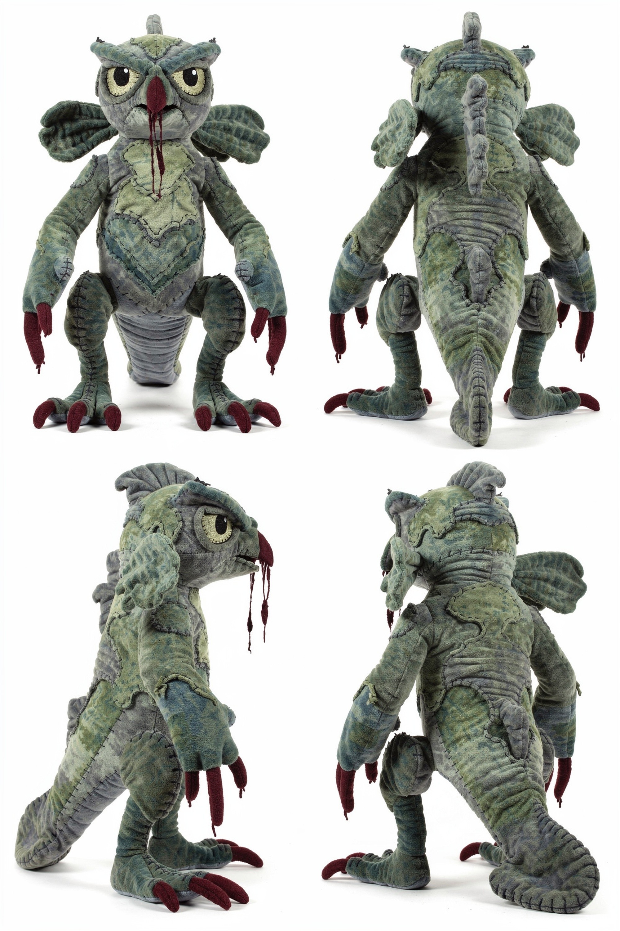 Corruption Talon - Adorable plush monster illustration