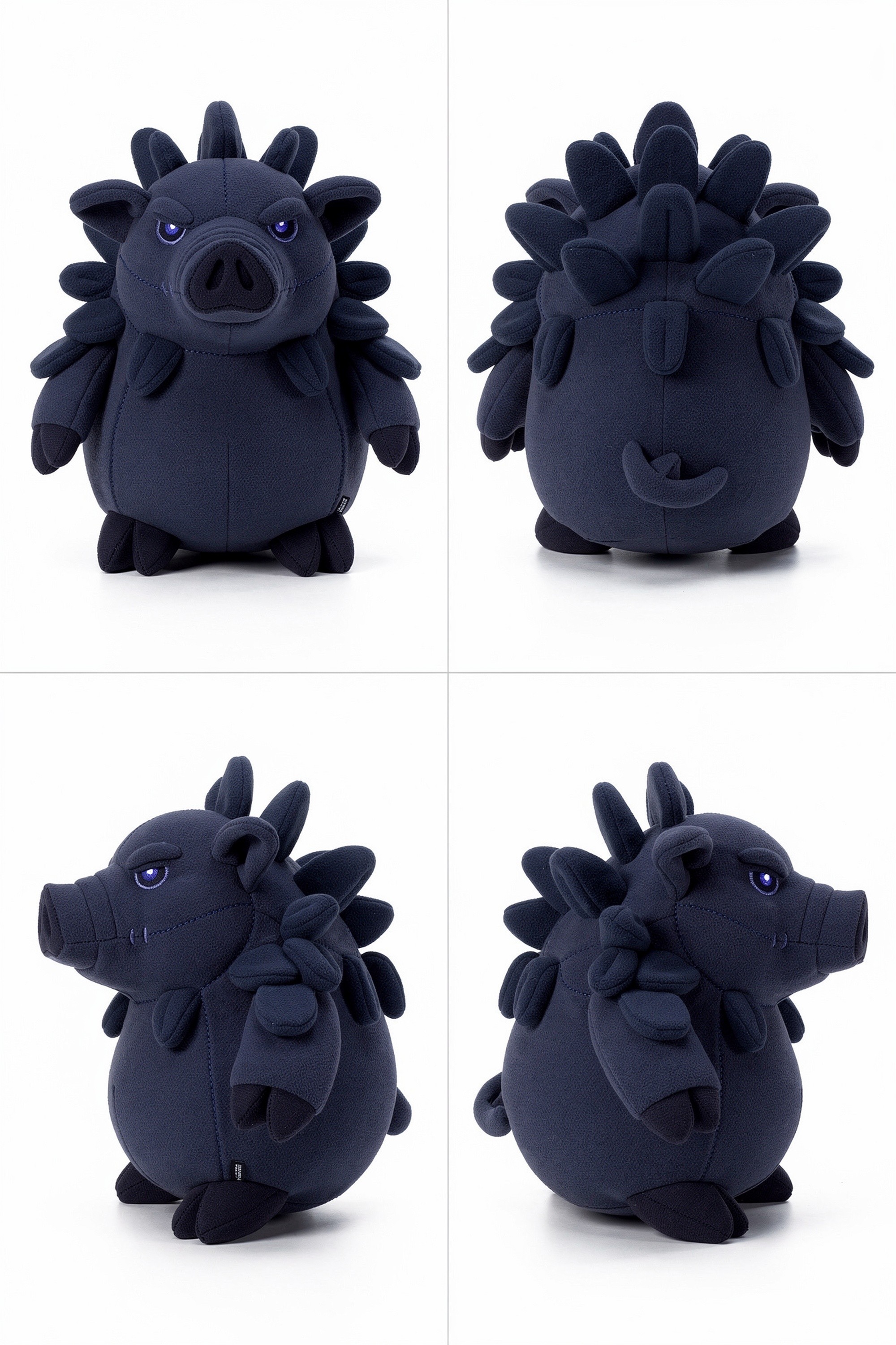 Crowswine Ironbound - Adorable plush monster illustration