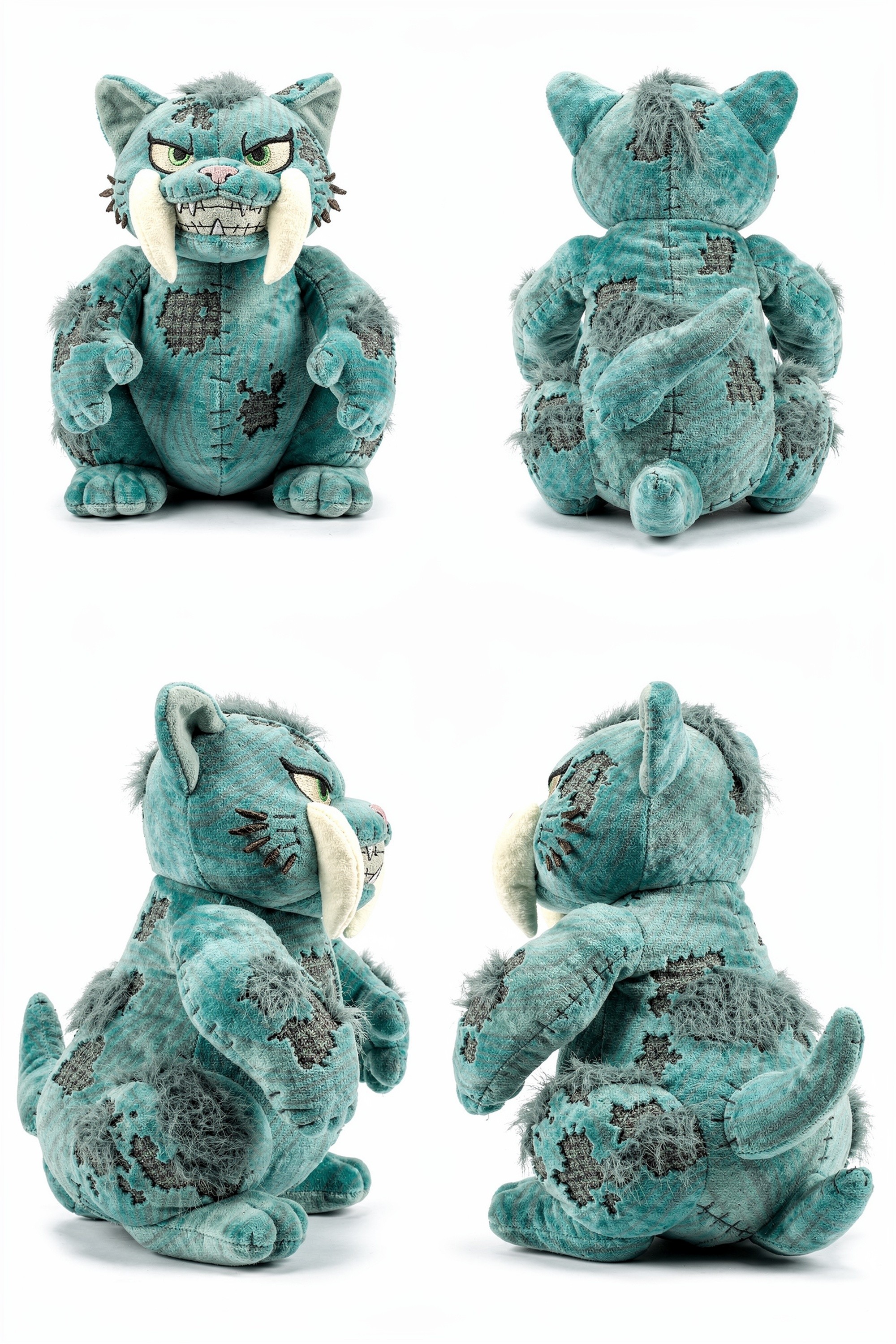 Decay Prowler - Adorable plush monster illustration