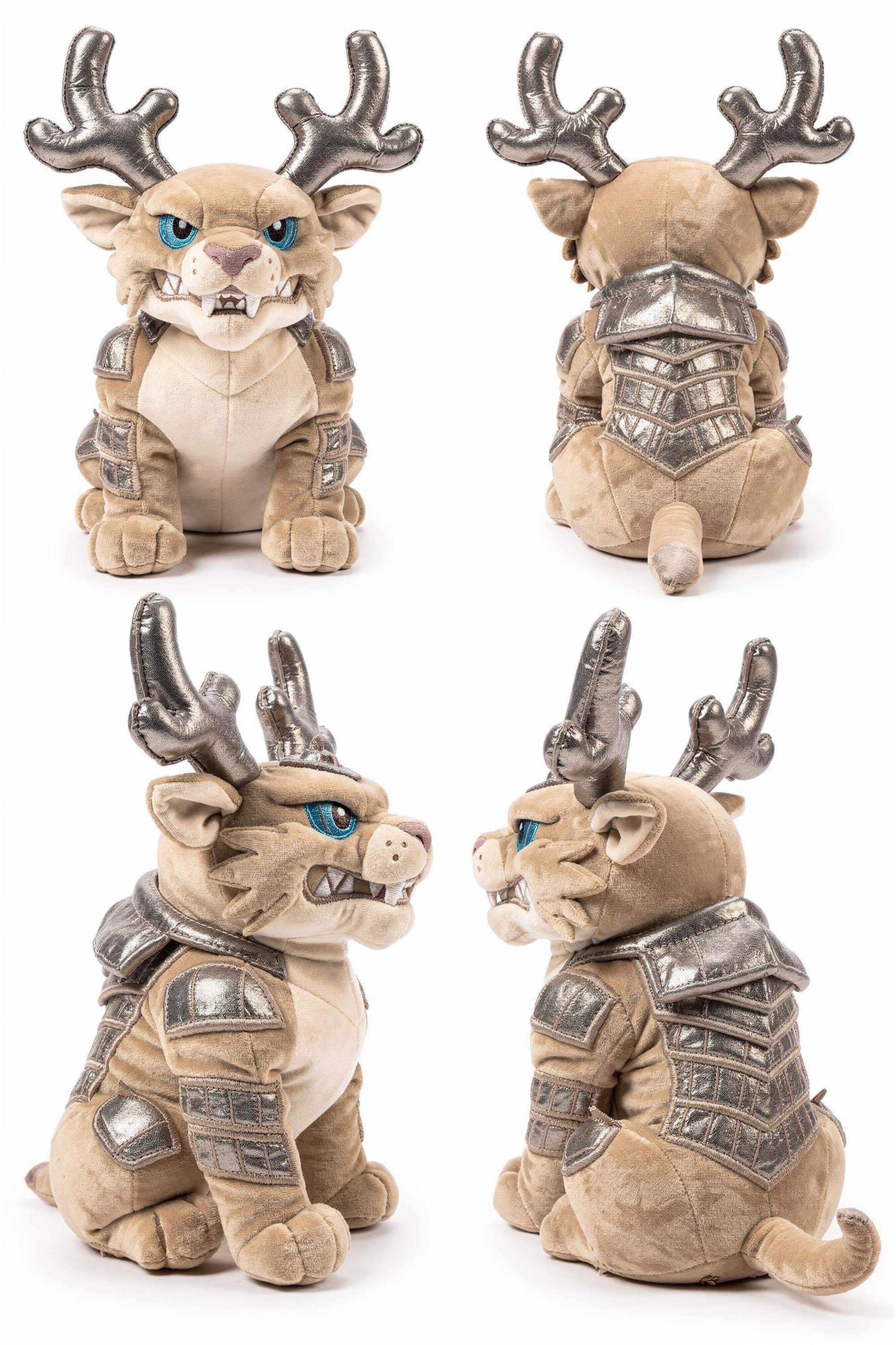 Ferrum Apex - Adorable plush monster illustration