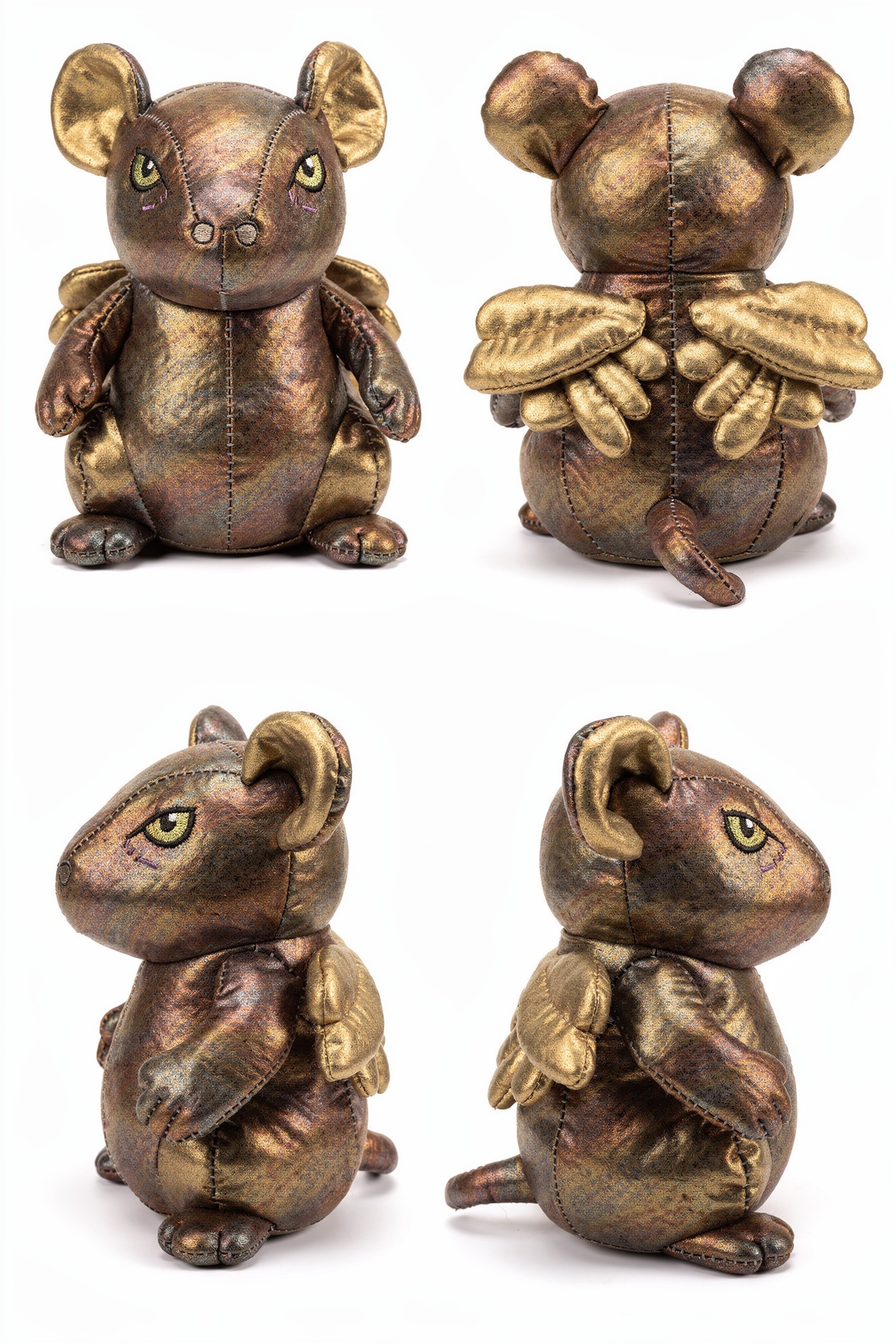 Ferrum Cinderrat - Adorable plush monster illustration