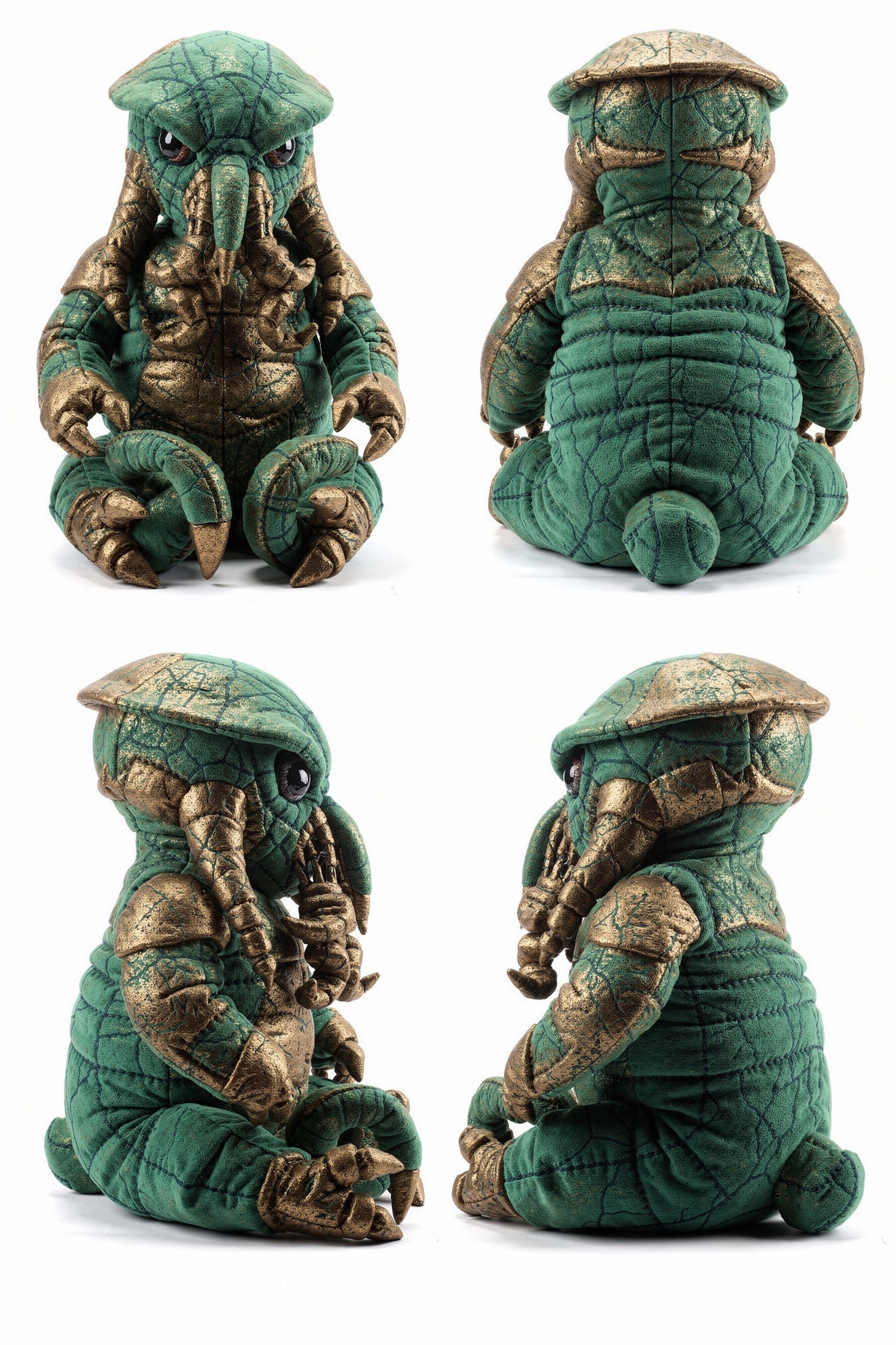 Ferrum Leviathan - Adorable plush monster illustration
