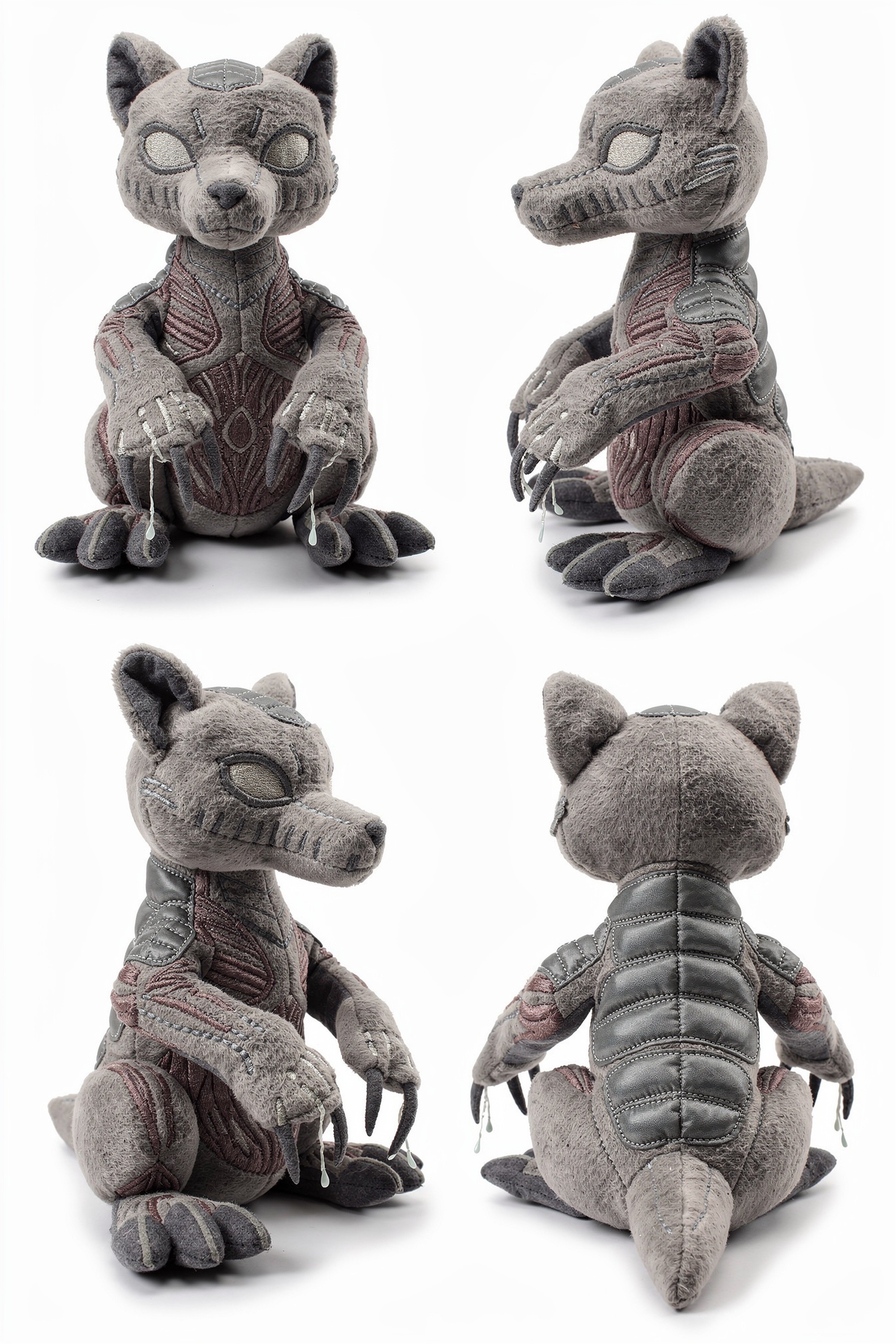 Flayed Thingul - Adorable plush monster illustration