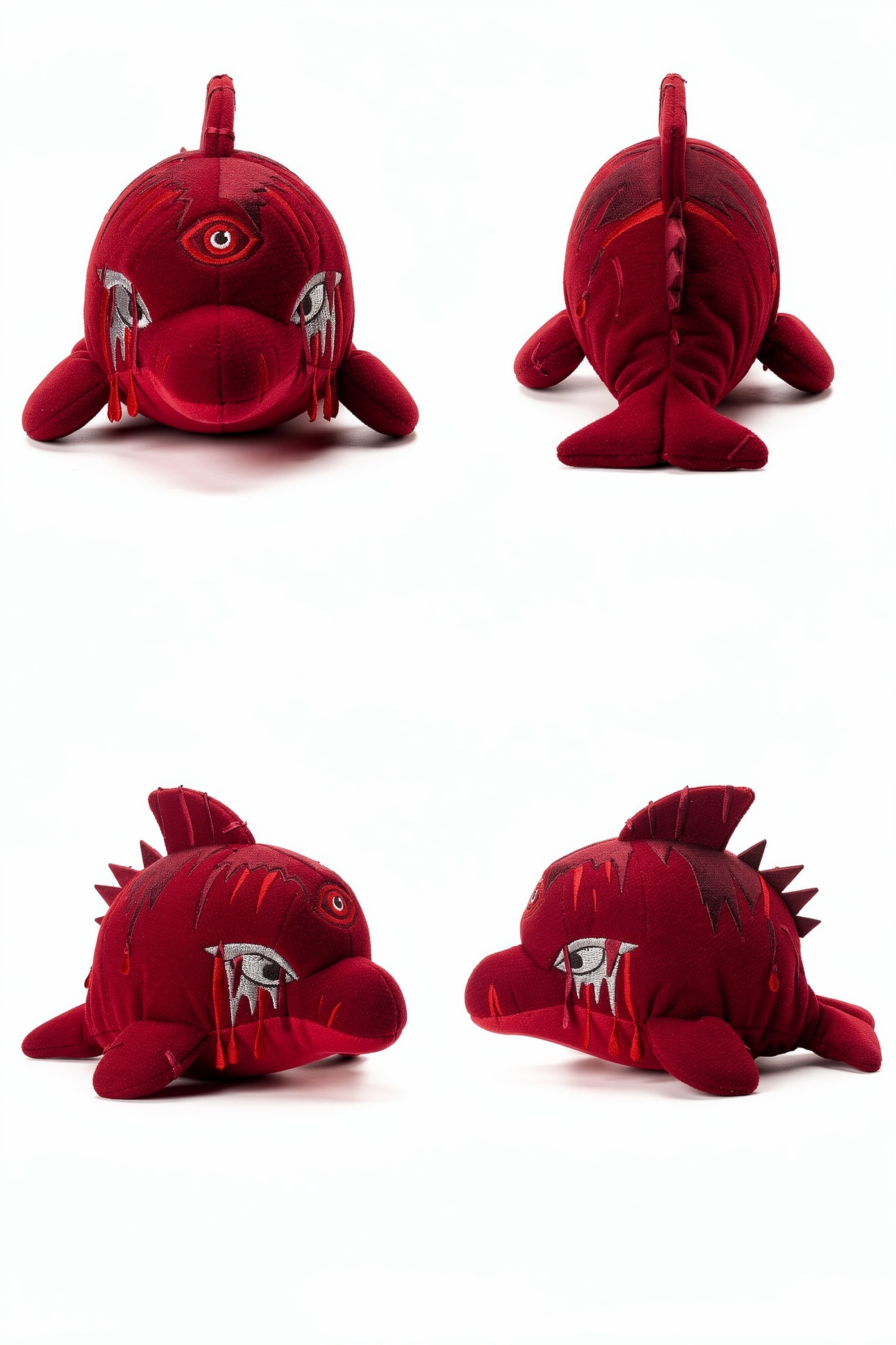 Frost Gleam - Adorable plush monster illustration