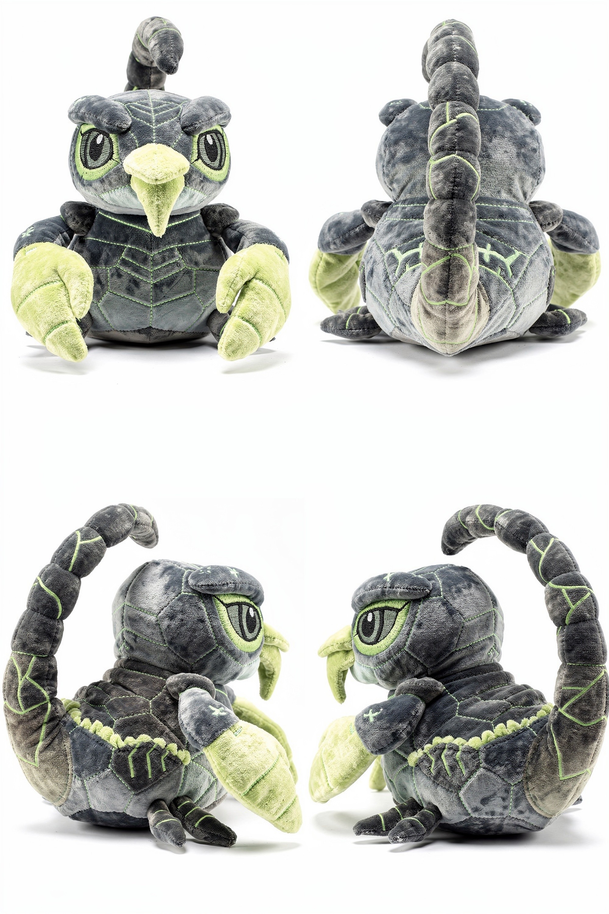 Frost Seraph - Adorable plush monster illustration