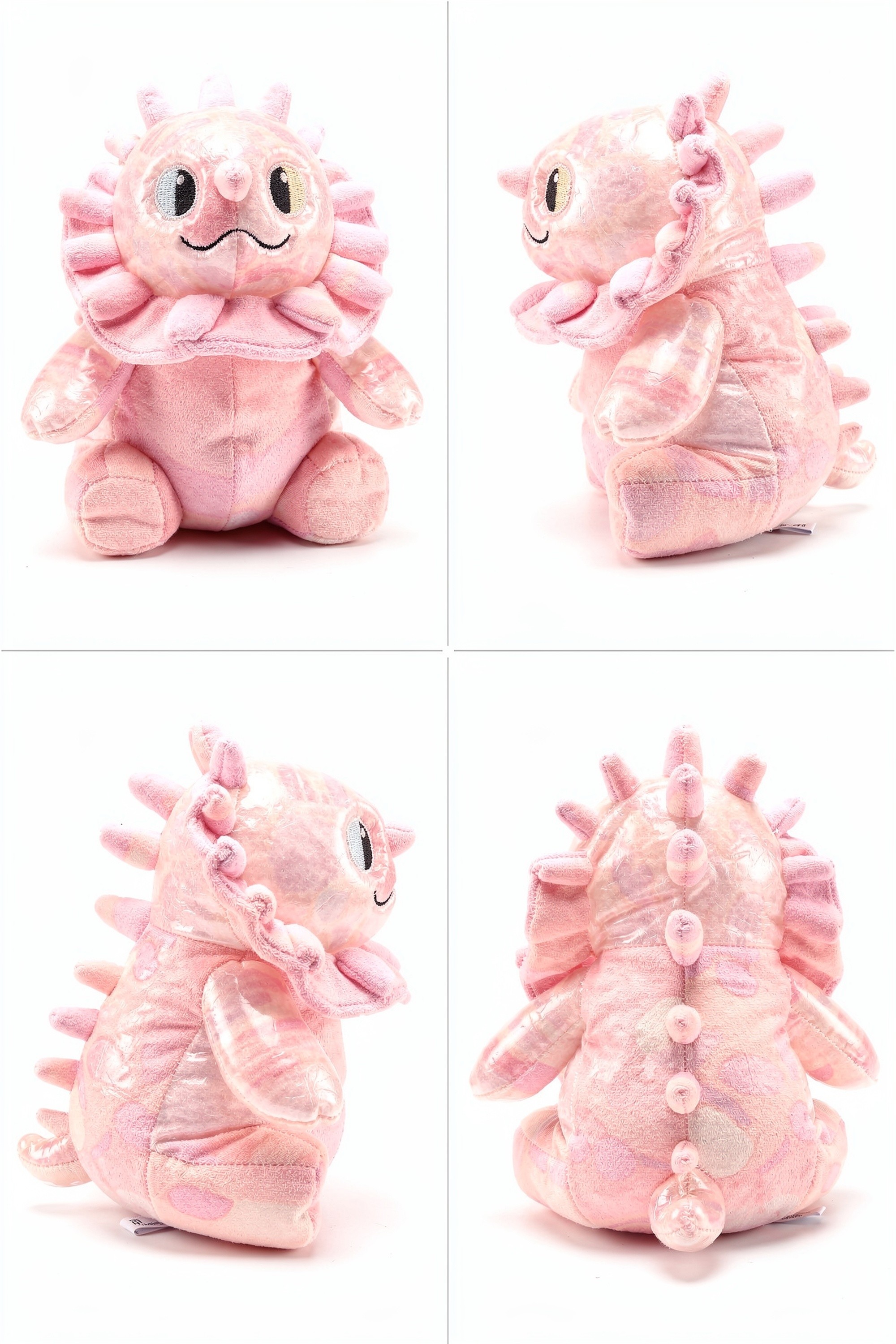 Gelatine Mantis - Adorable plush monster illustration