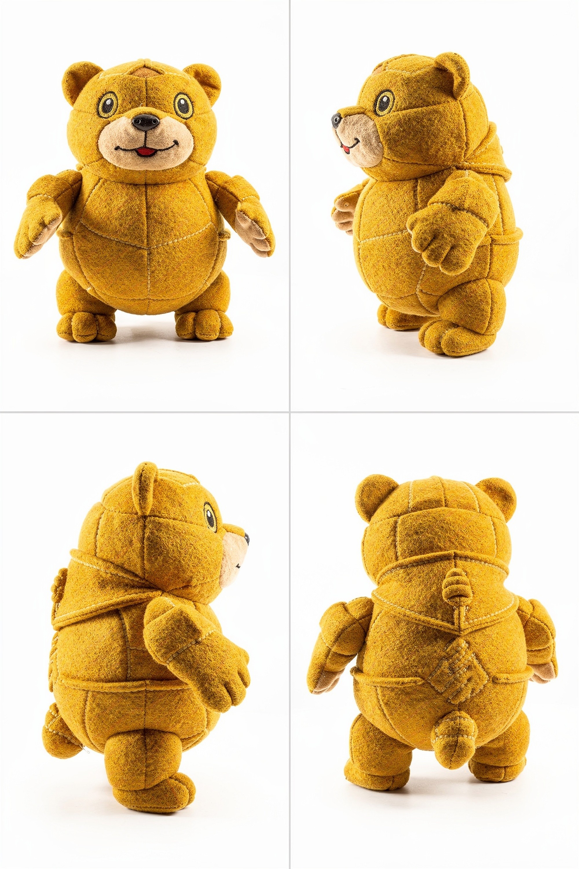 Gilded Tumbler - Adorable plush monster illustration