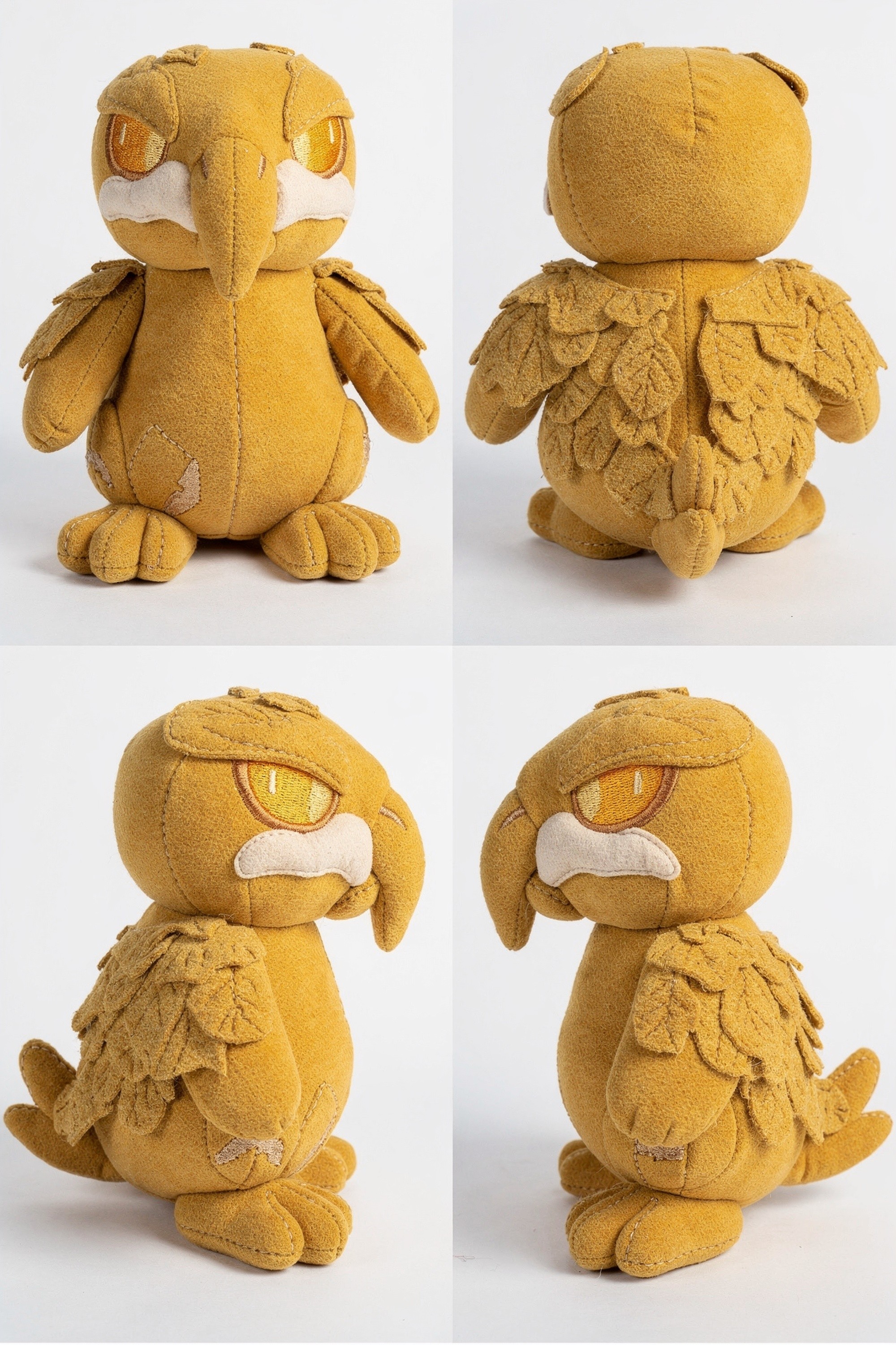 Gilt Reaper - Adorable plush monster illustration