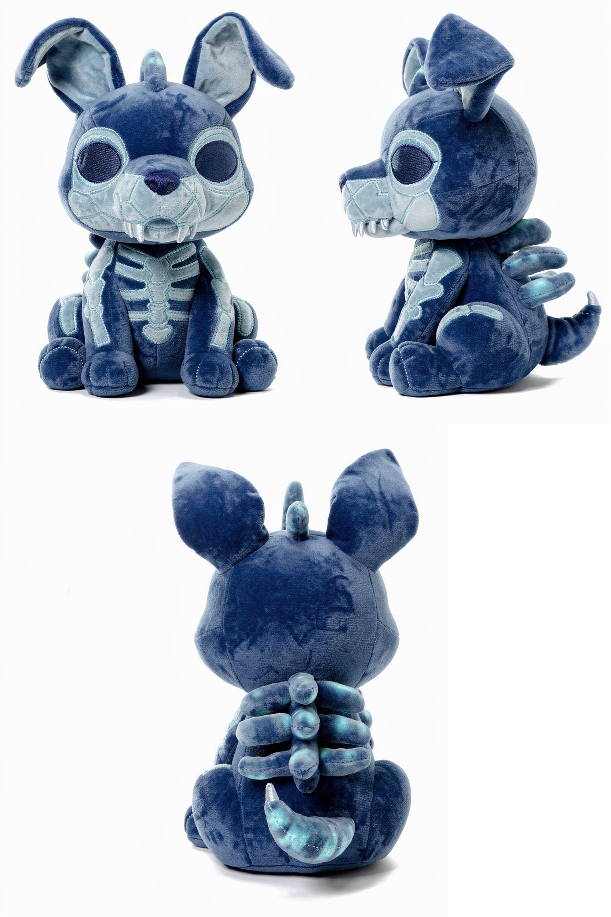 Glassbound Lurcher - Adorable plush monster illustration