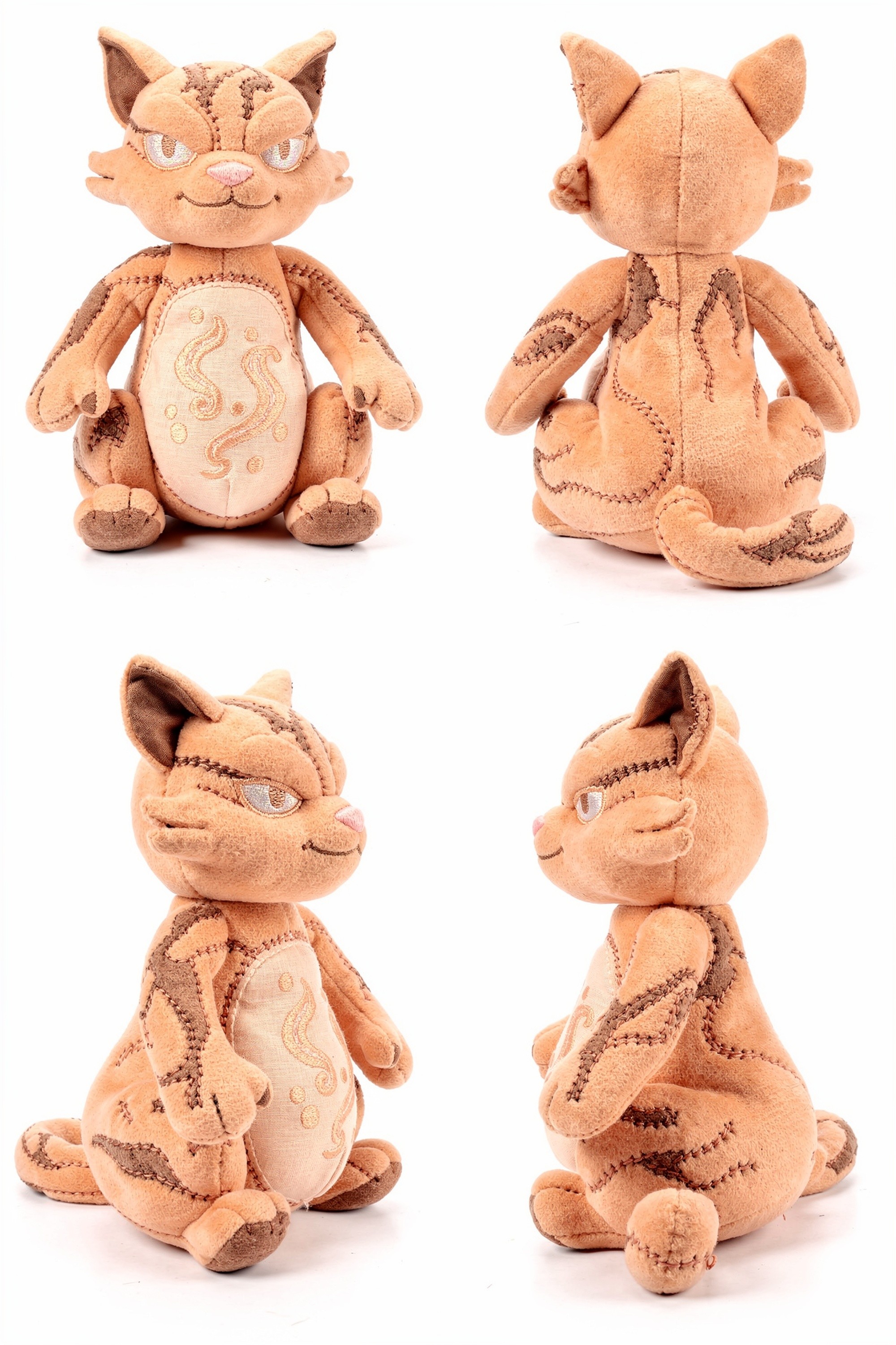 Gnarl Goblin - Adorable plush monster illustration