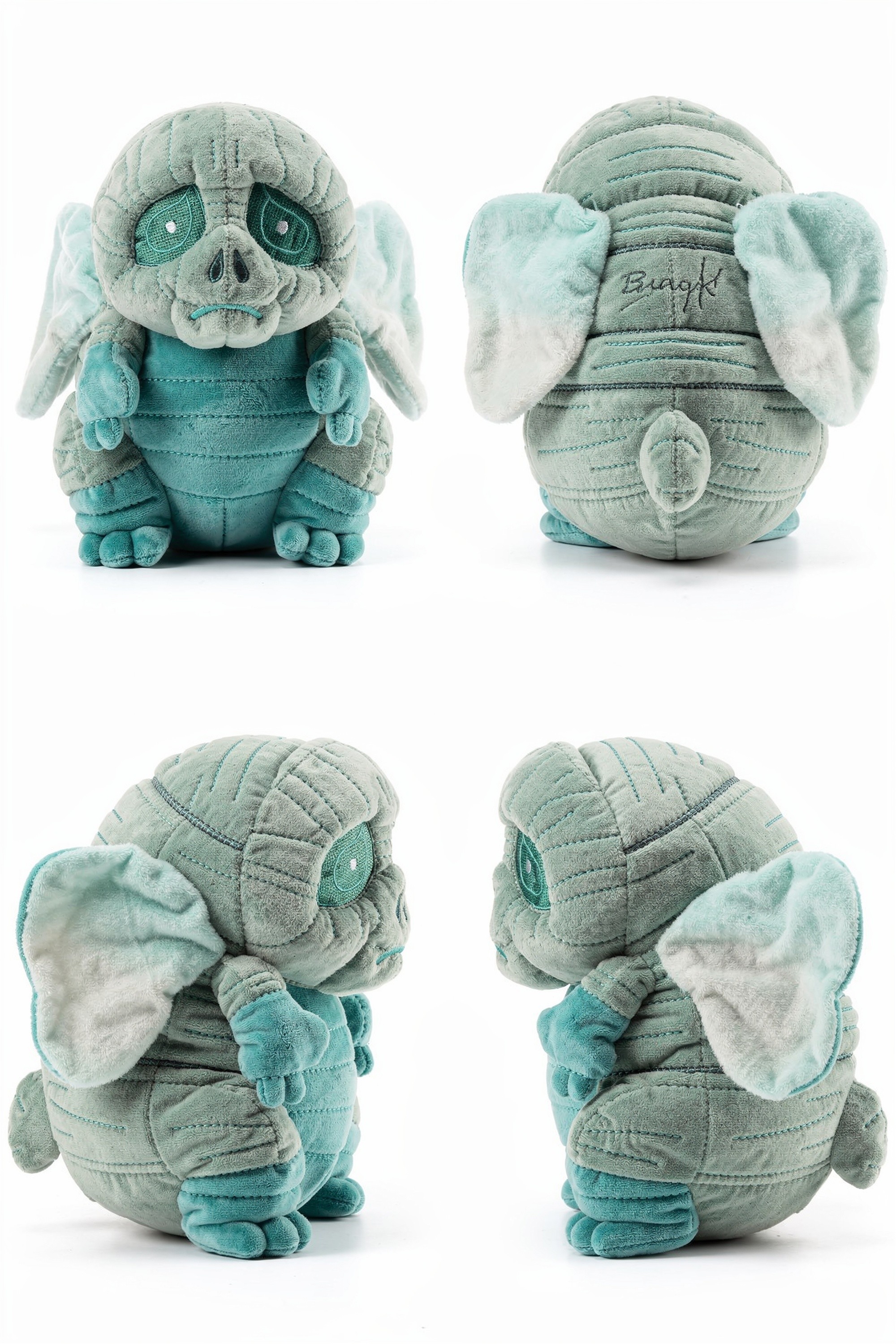 Grief Beetle - Adorable plush monster illustration