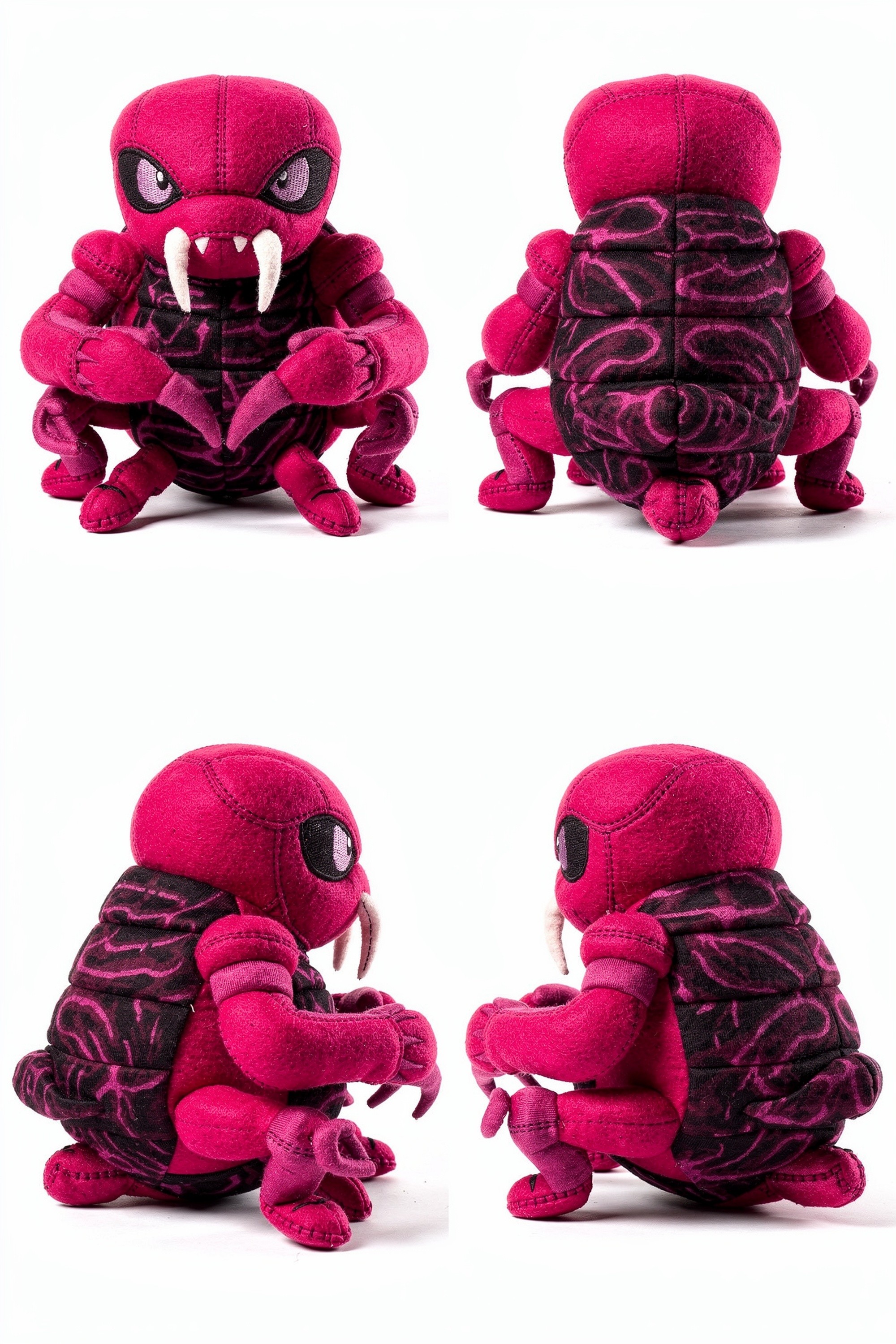 Hunger Scarab - Adorable plush monster illustration