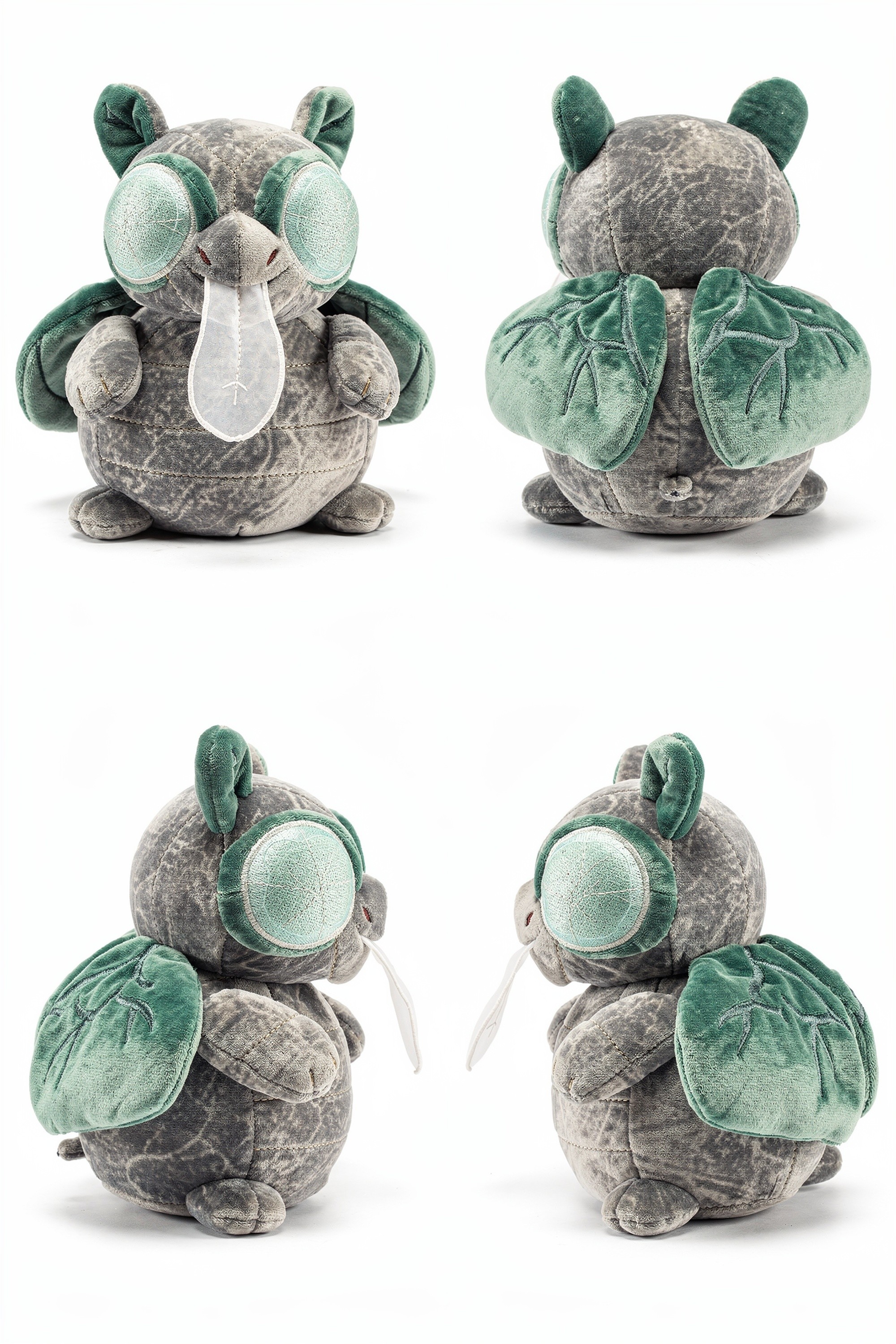 Jade Stillwing - Adorable plush monster illustration