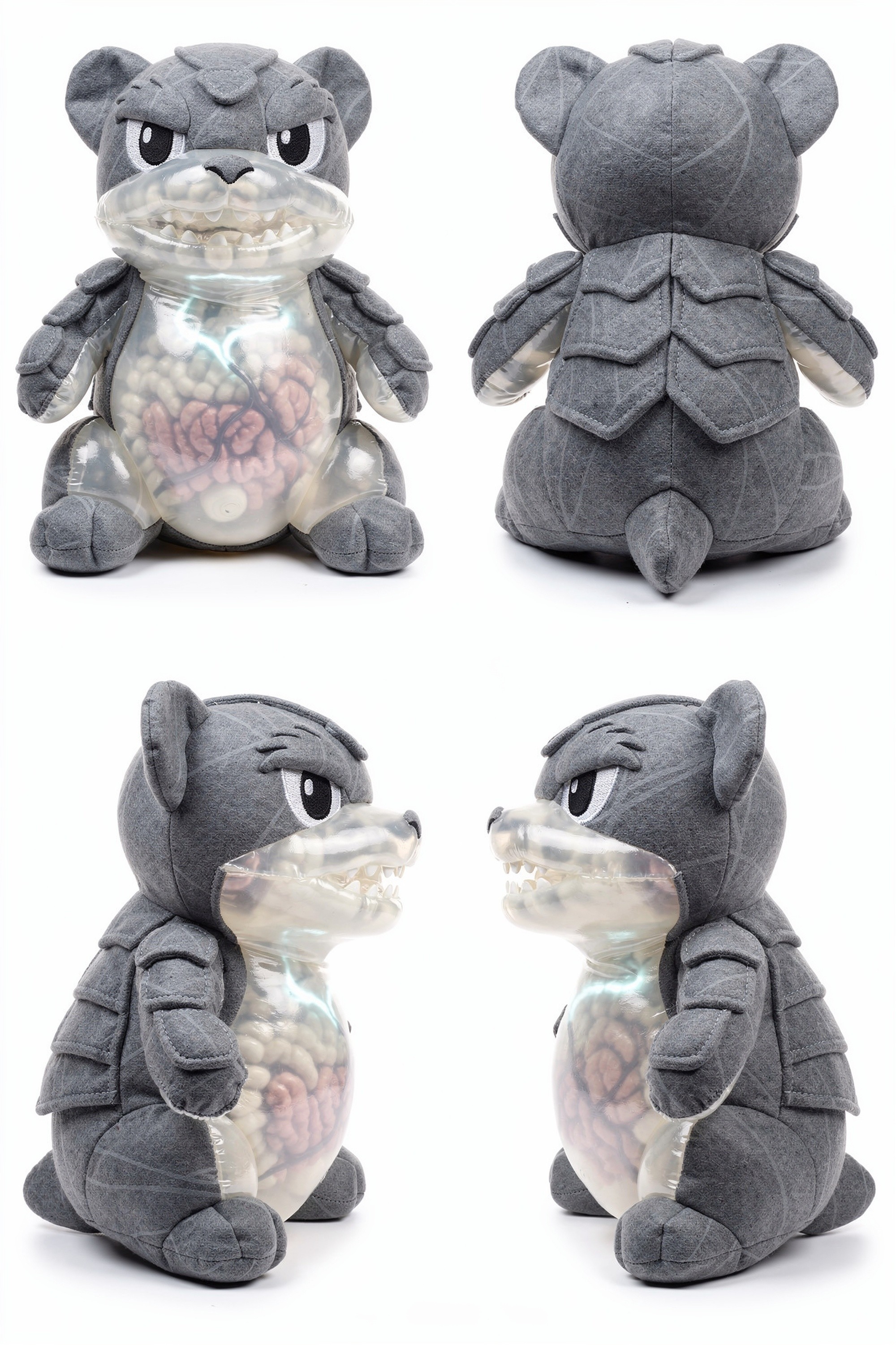 Jellate Sovereign - Adorable plush monster illustration