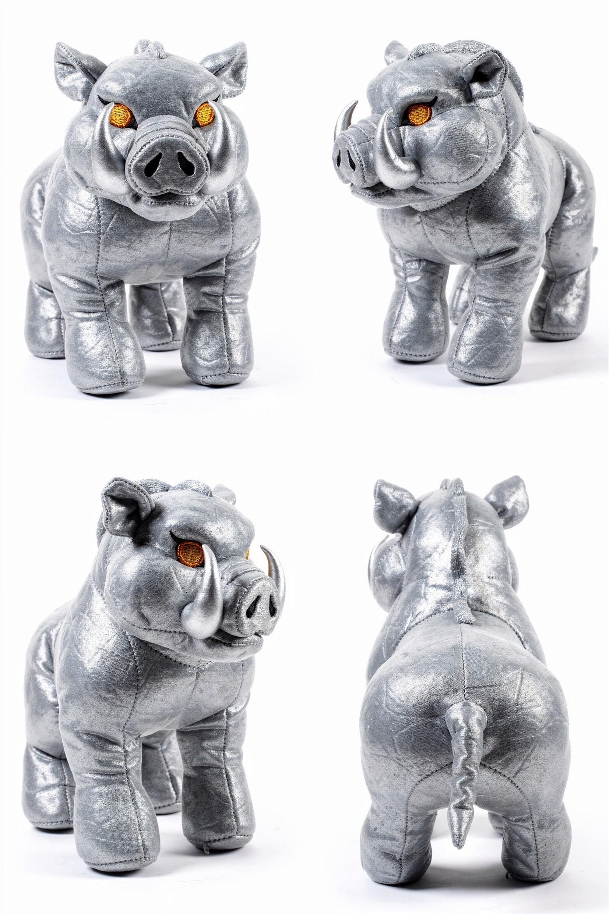 Luminarch Bristle - Adorable plush monster illustration