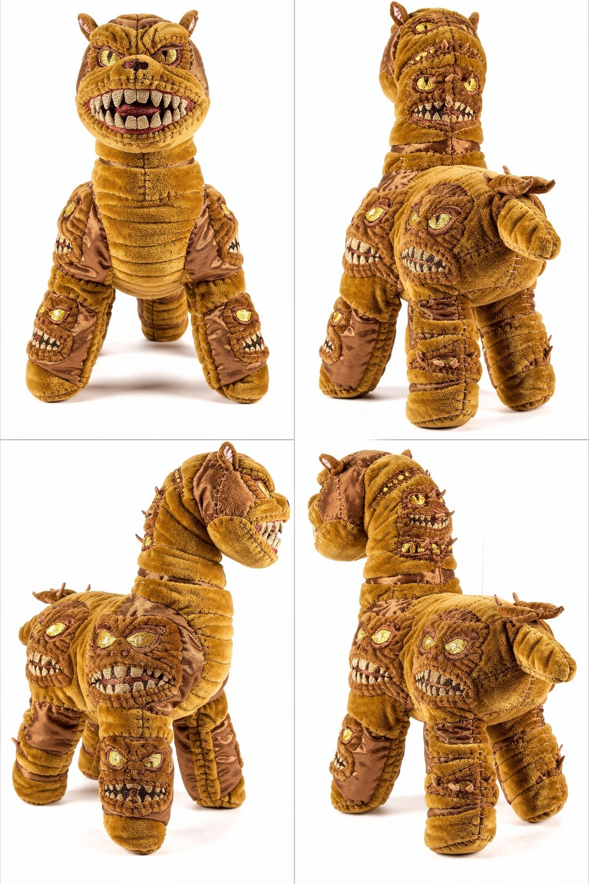 Mandible Scourge - Adorable plush monster illustration